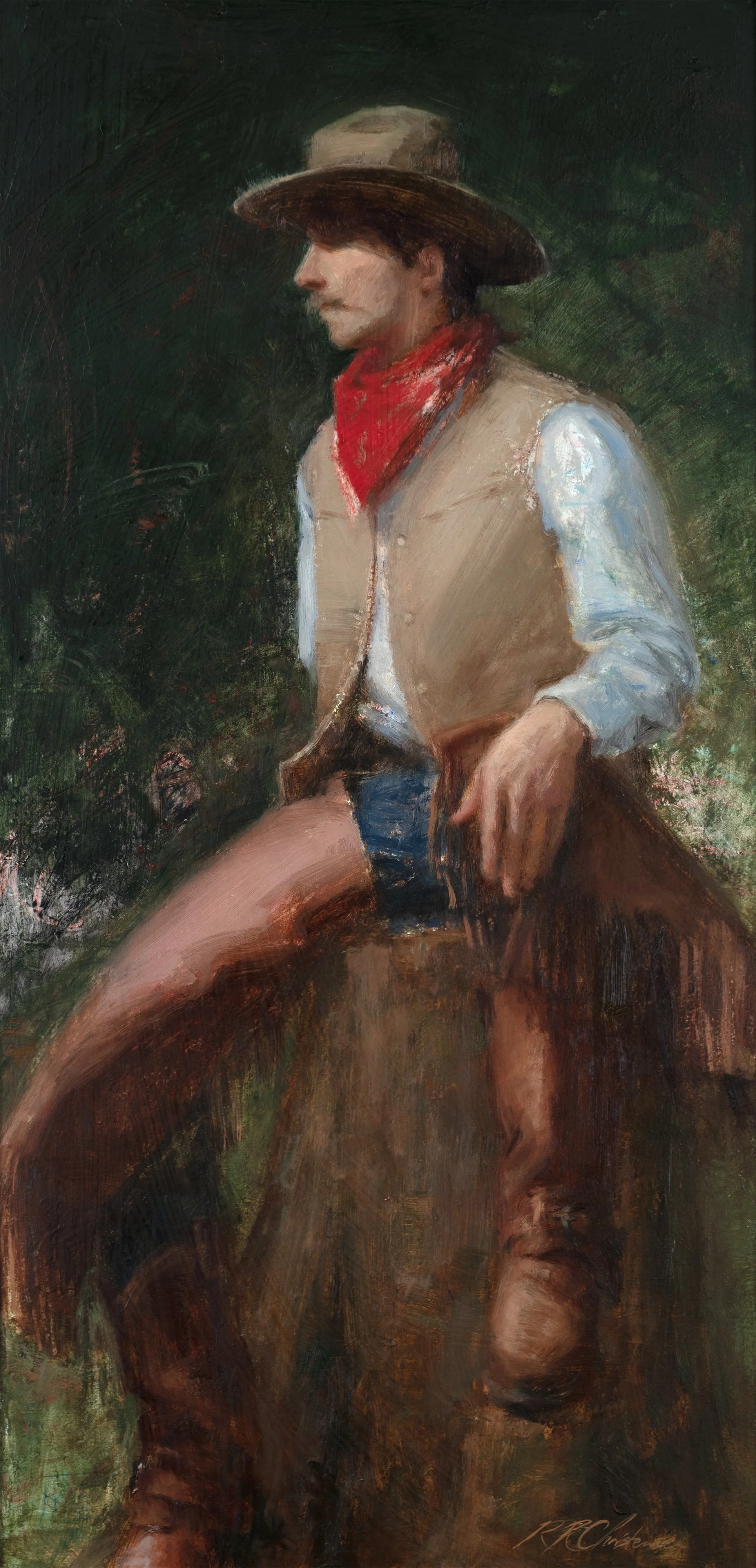 The Midnight Watch
Oil on panel
12 x 24 in
2025
Available