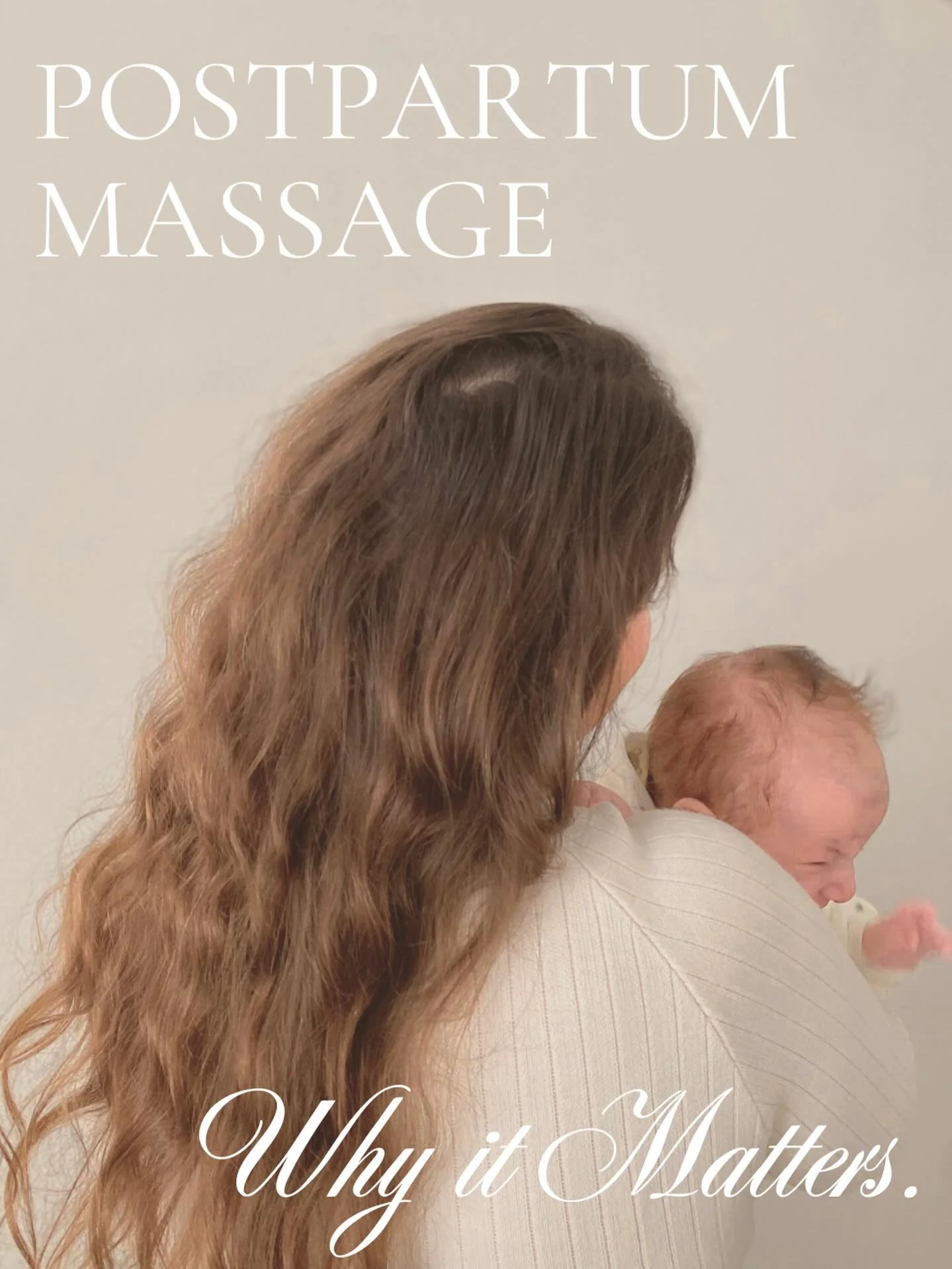 ✨ Why Postpartum Massage Matters ✨

The postpartum period is a time of huge physical, emotional, and hormonal changes. While so much focus goes to caring for a newborn, it&rsquo;s just as important to support the healing and recovery of the mother. T
