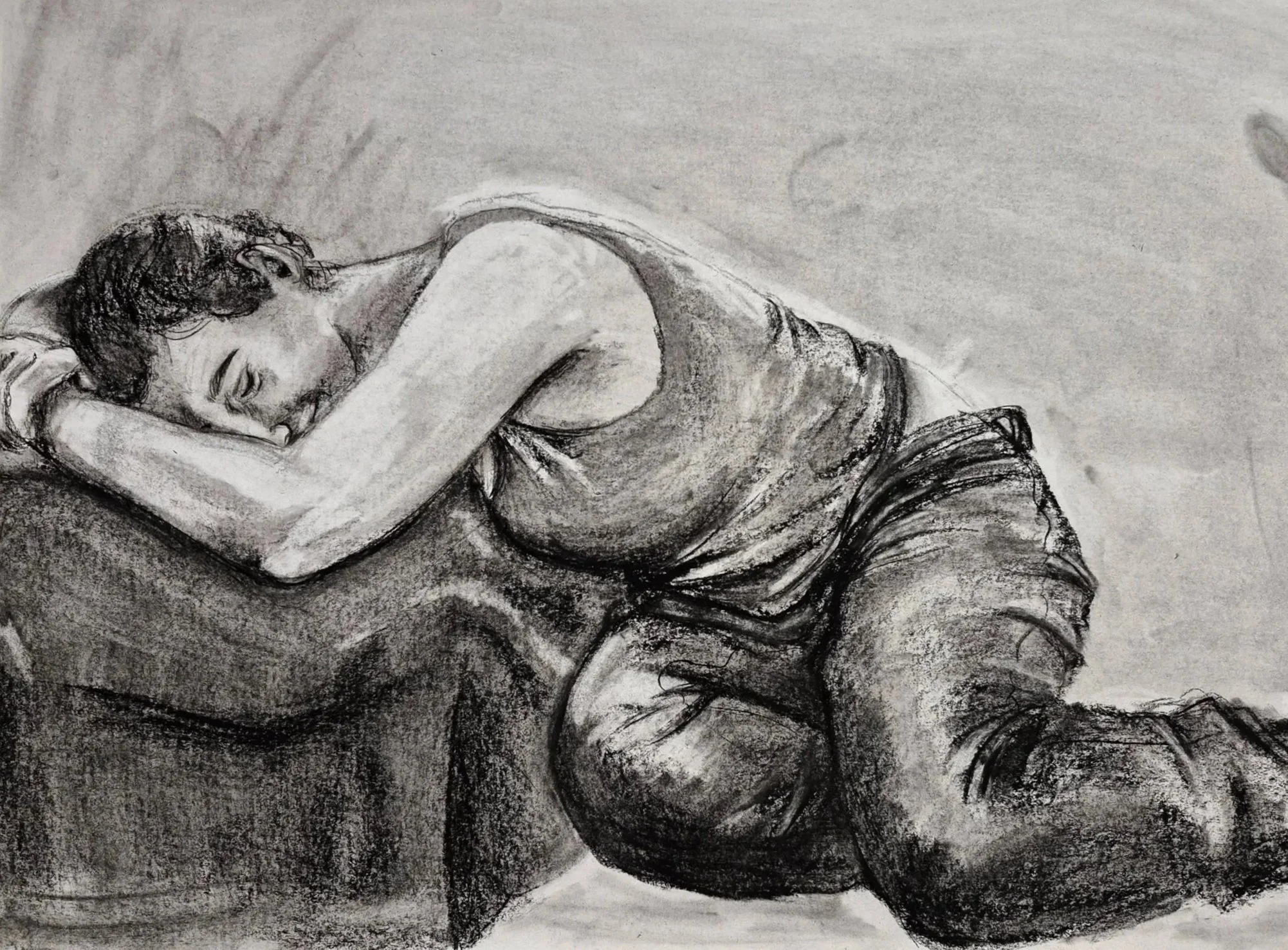 Figure Study - Charcoal, 2024