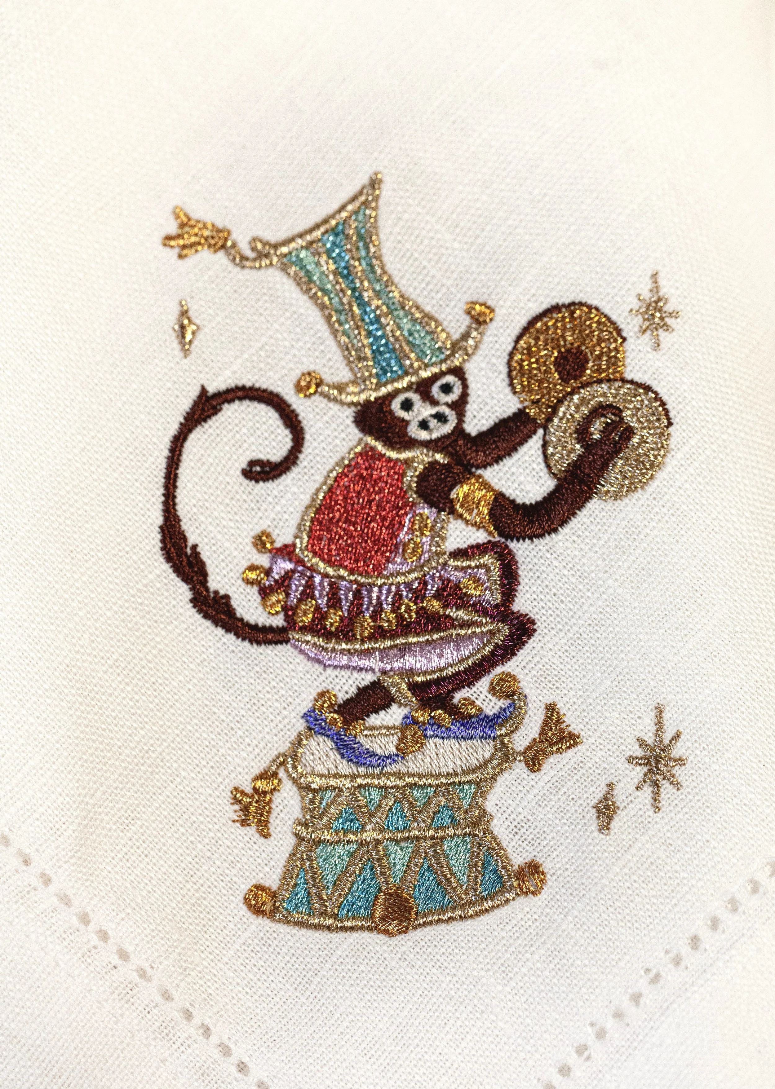 Serviette de table Circus - Le Singe