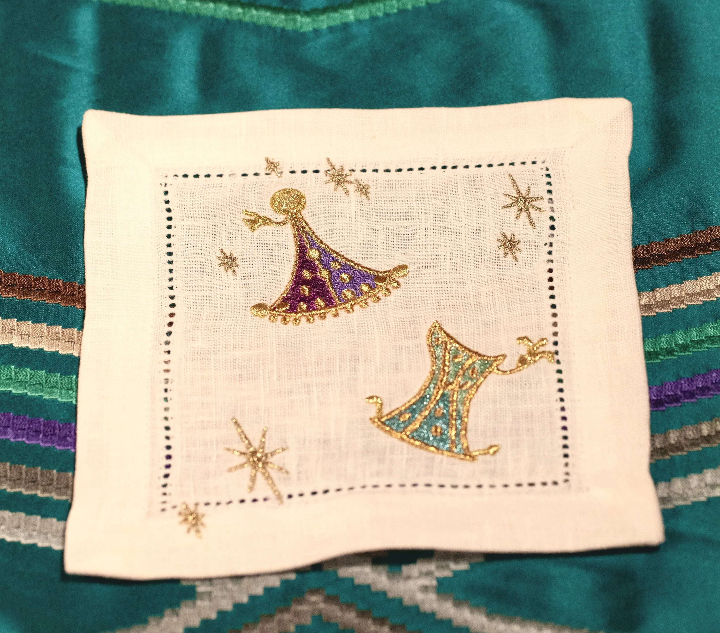 Serviette cocktail Circus - Chapeaux