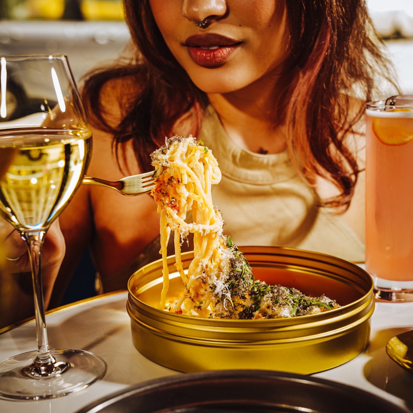 Bright, silky, and just a little indulgent. ✨

Pasta al limone finished with cold-pressed shaved caviar &mdash; citrus, salt, and luxury in every bite.

#SeirenNYC #PastaAlLimone #Caviar #NYCEats #LuxuryDining