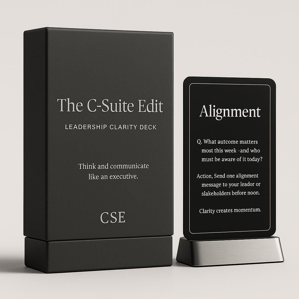C/Suite Edit™ Leadership Clarity Deck