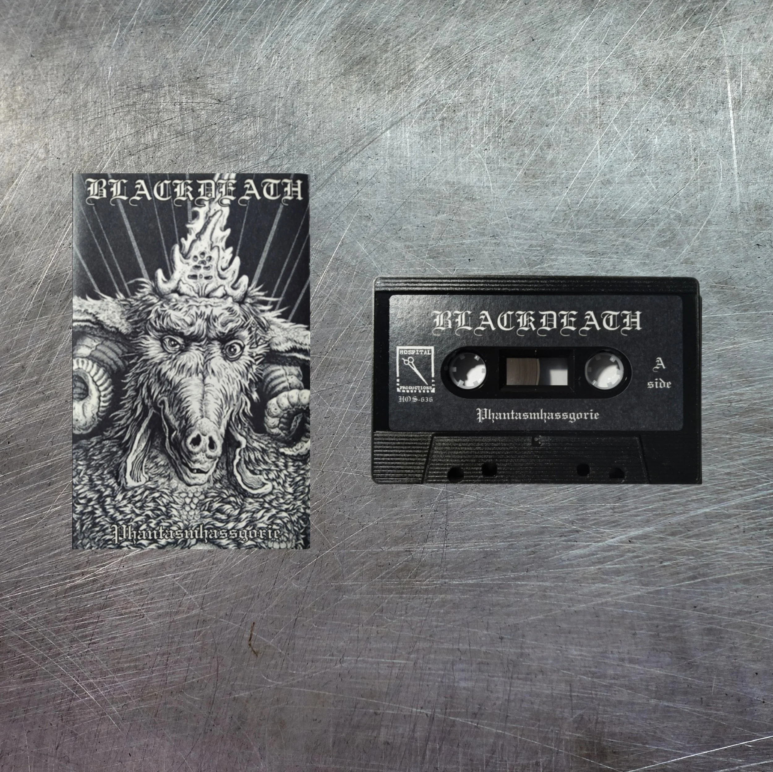 BLACKDEATH "Phantasmhassgorie" CASSETTE