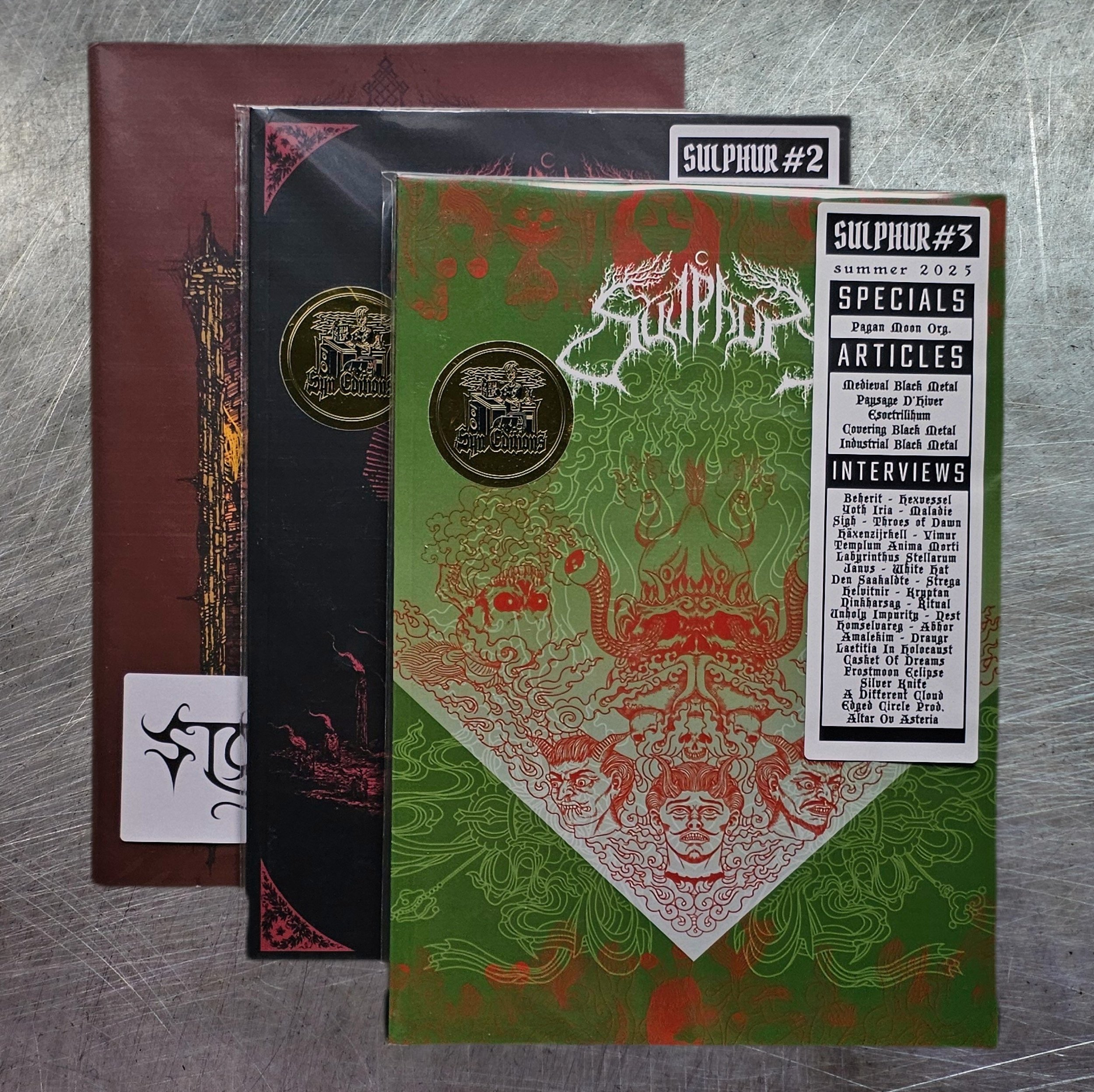 SULPHUR Issue #1-3