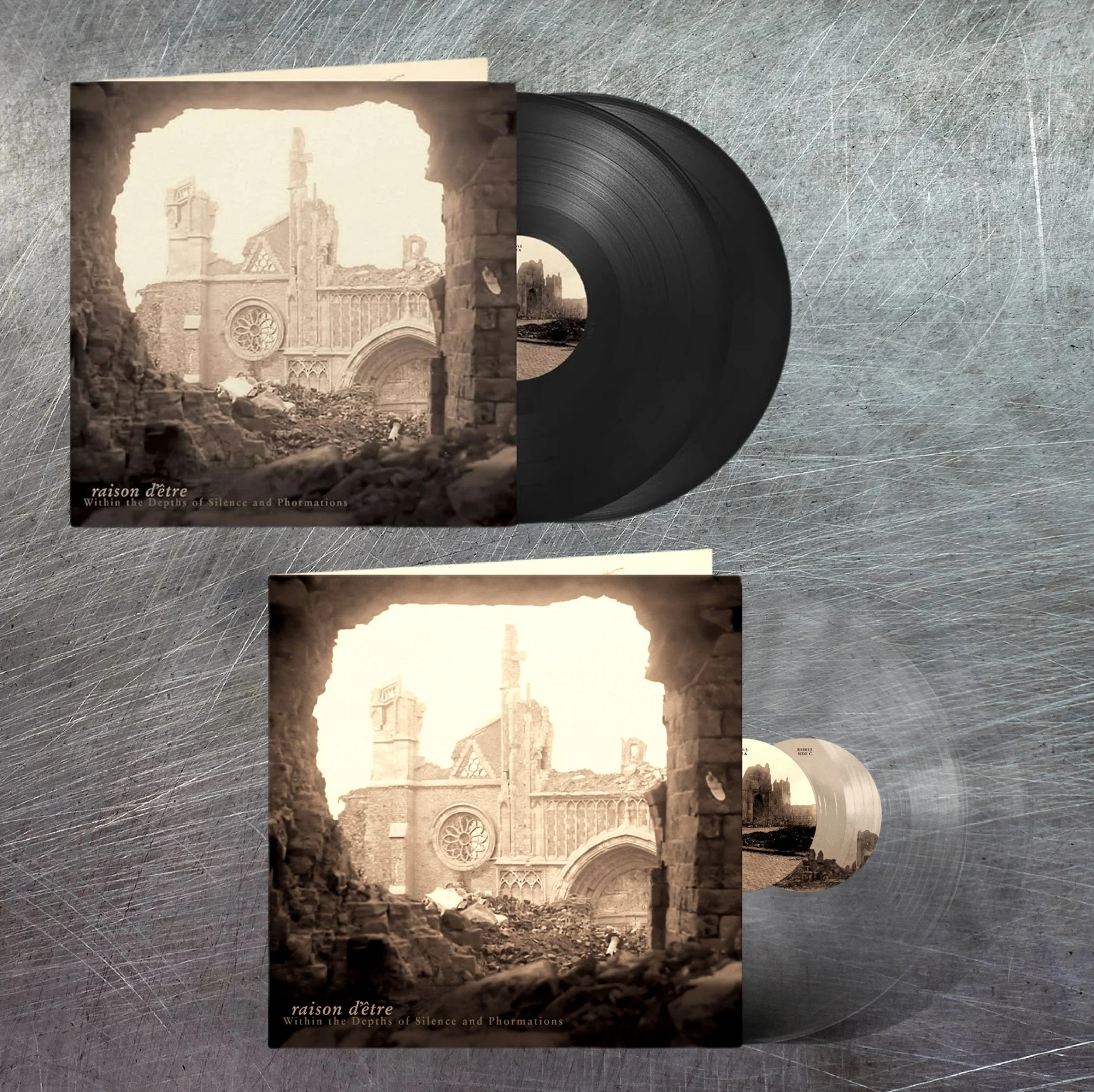 RAISON D'ETRE "Within The Depths Of Silence And Phormations" DLP
