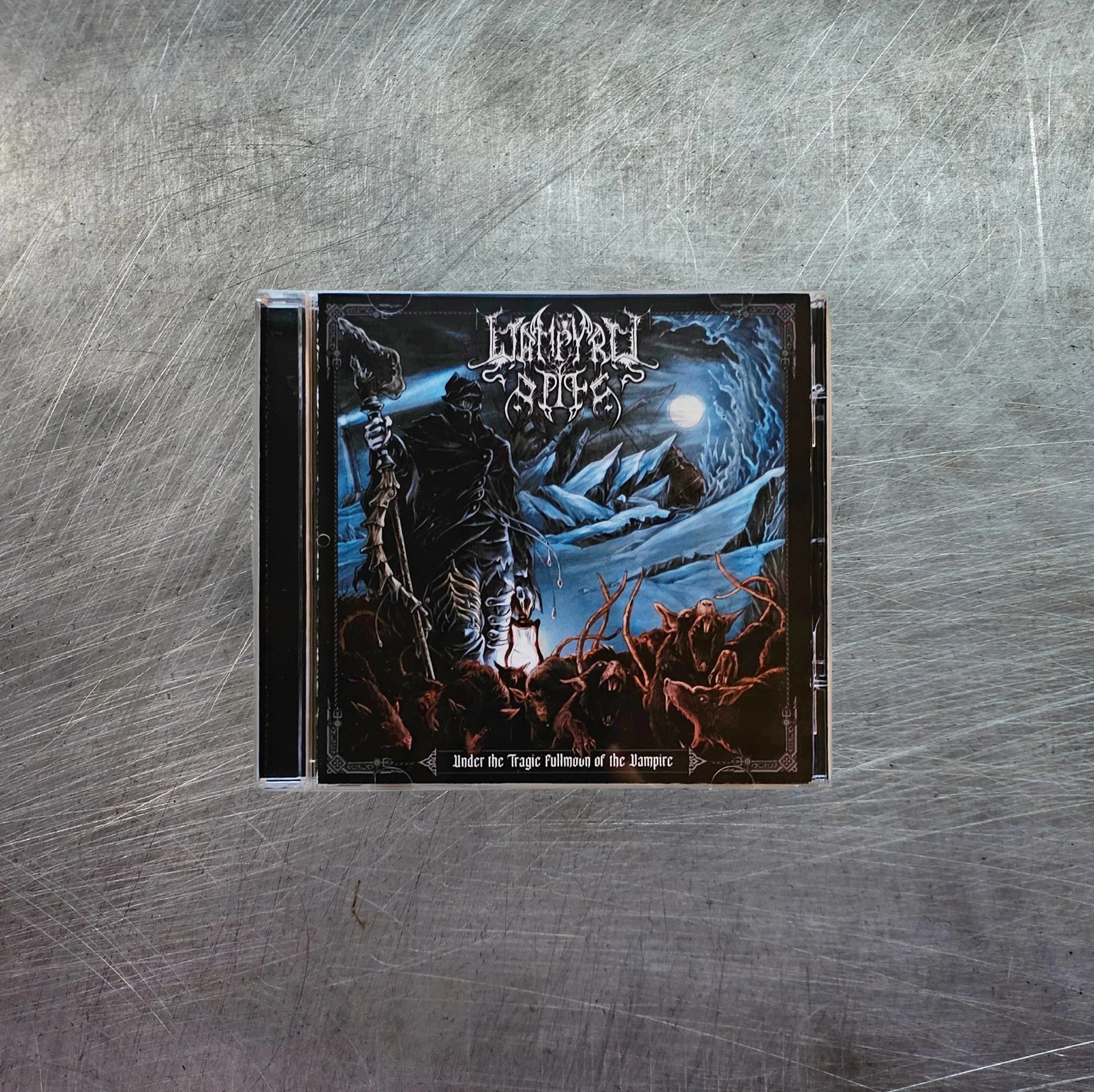 WAMPYRIC RITES "Under The Tragic Fullmoon Of The Vampire" CD
