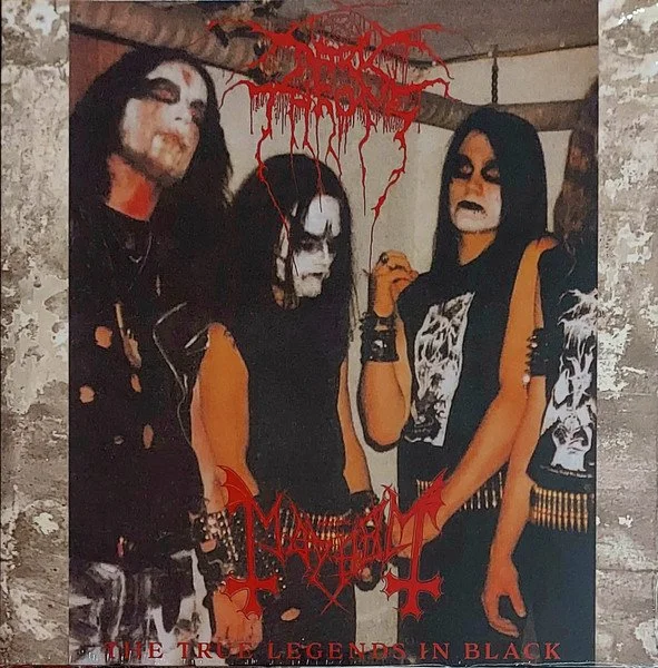 DARKTHRONE / MAYHEM "The True Legends In Black" CD