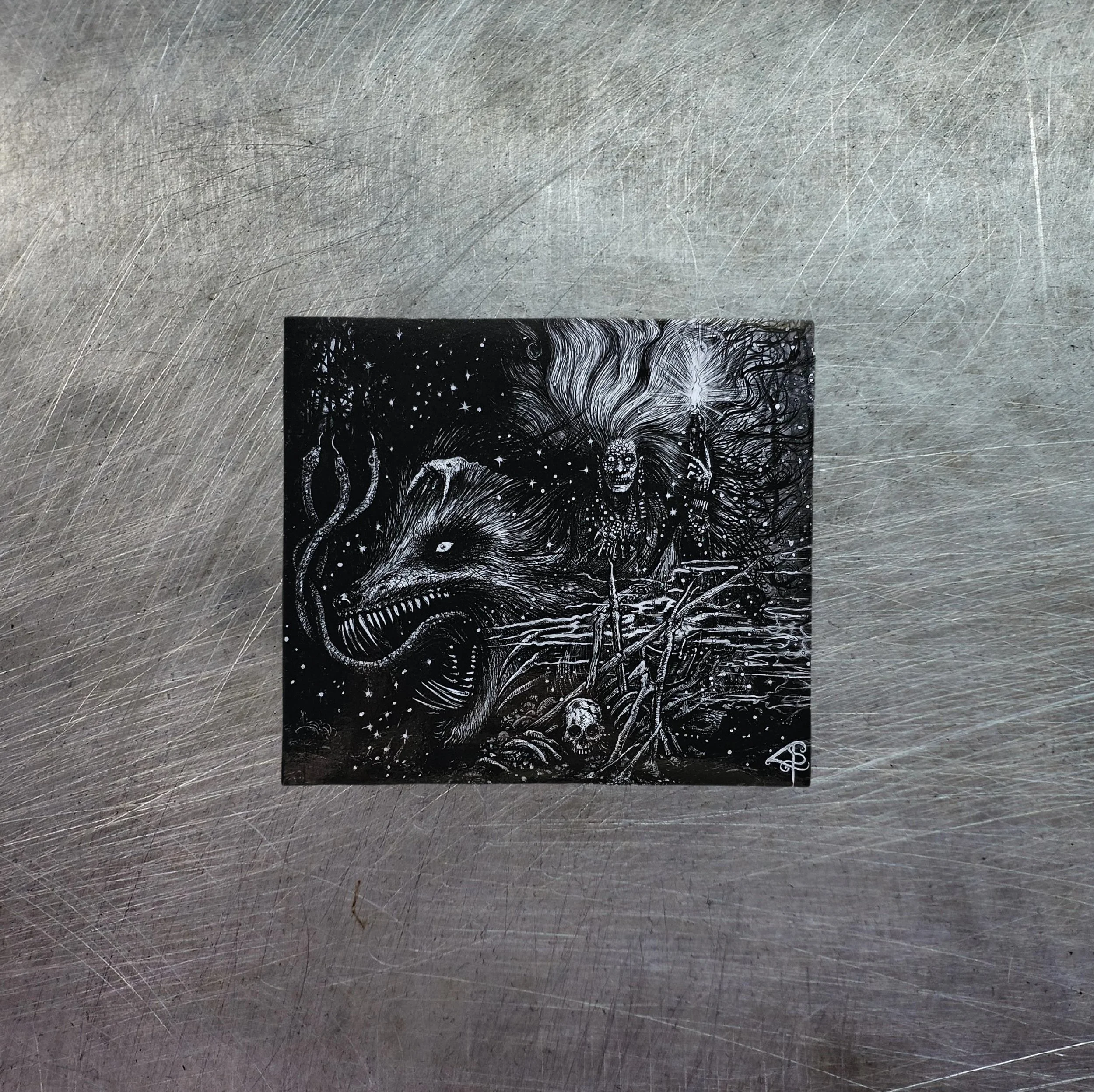 GRAFVITNIR "Obeisance To A Witch Moon" DIGIPAK