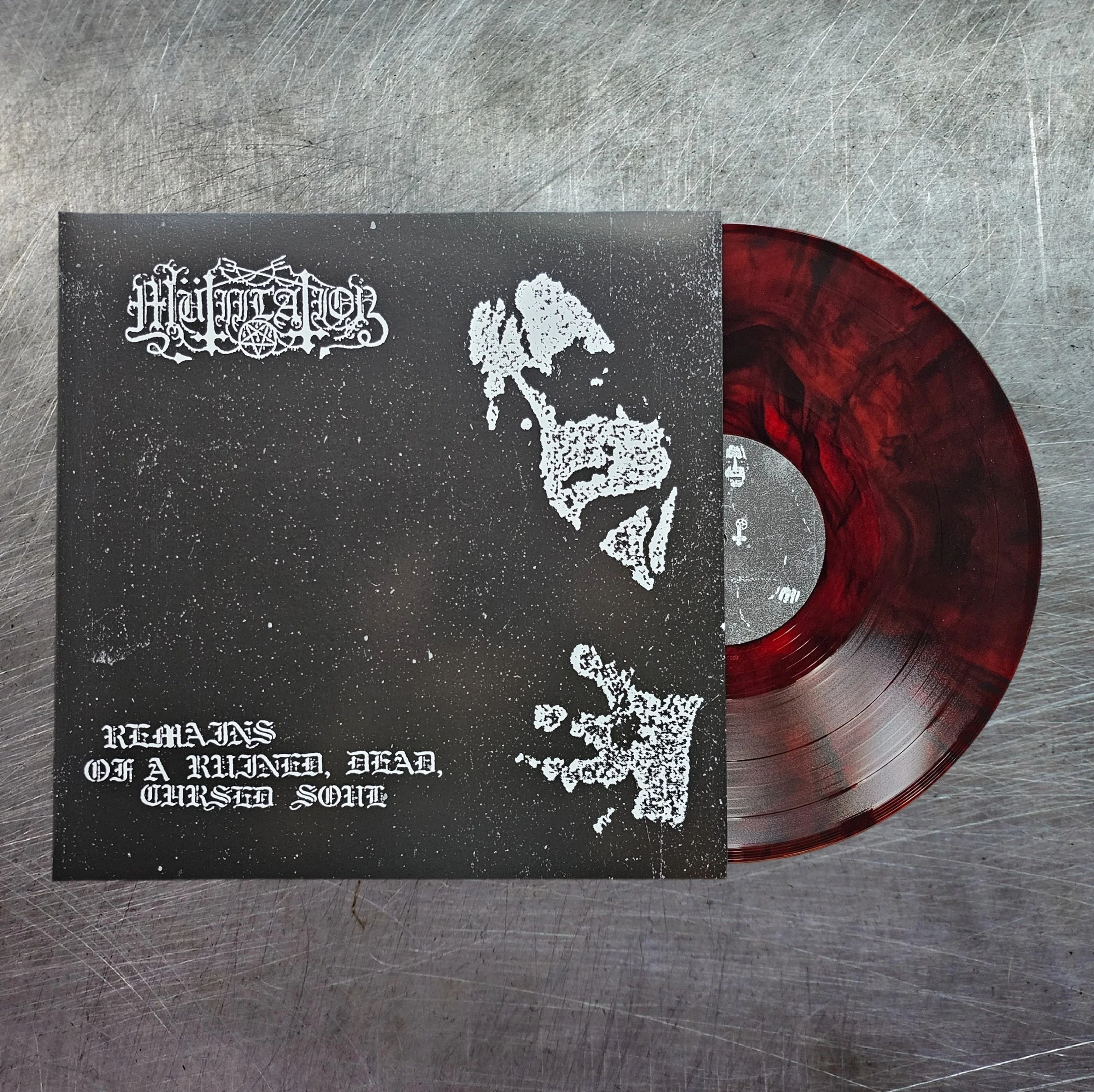 MÜTIILATION "Remains Of A Ruined, Dead, Cursed Soul" LP