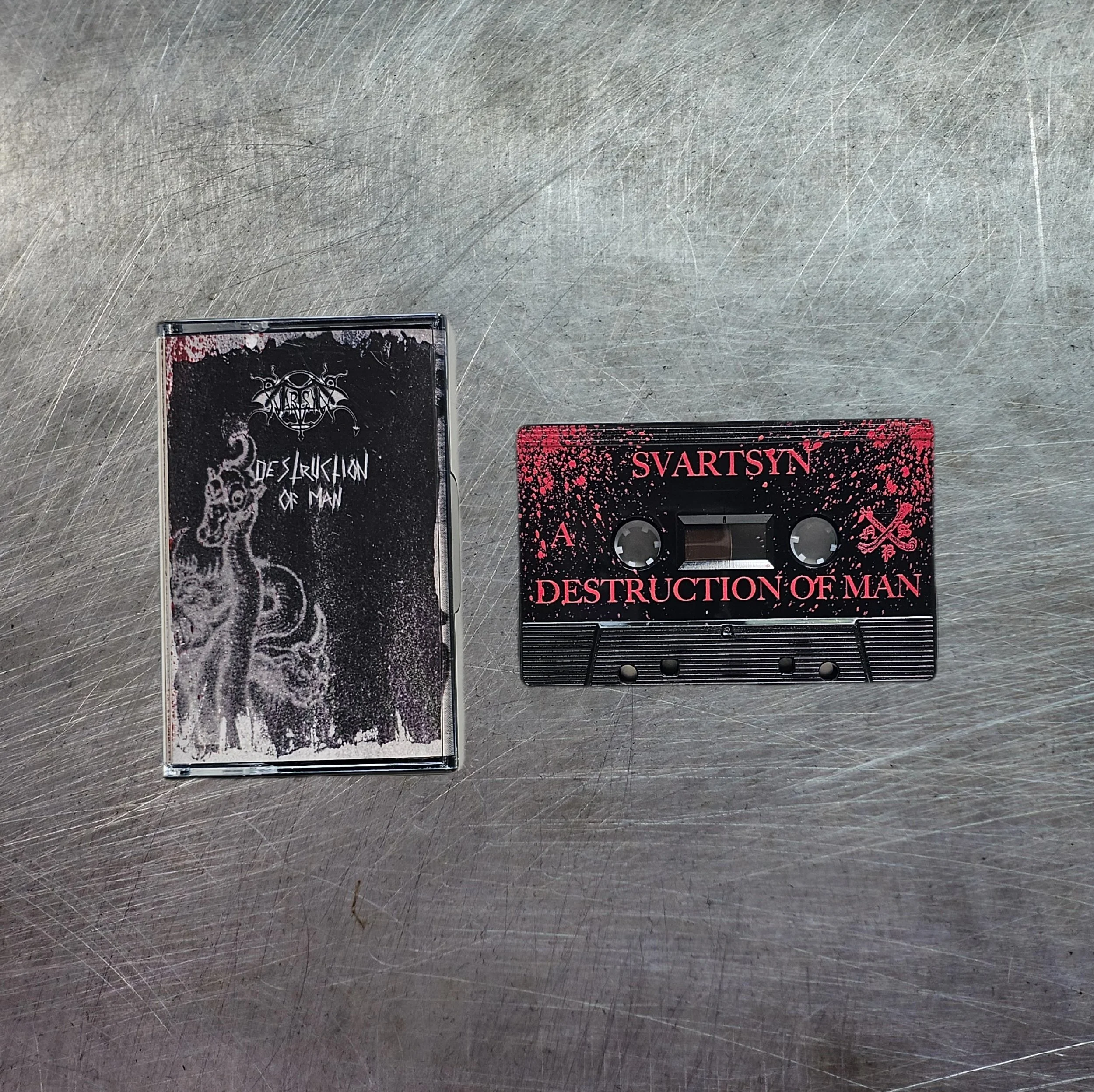SVARTSYN "Destruction Of Man" CASSETTE