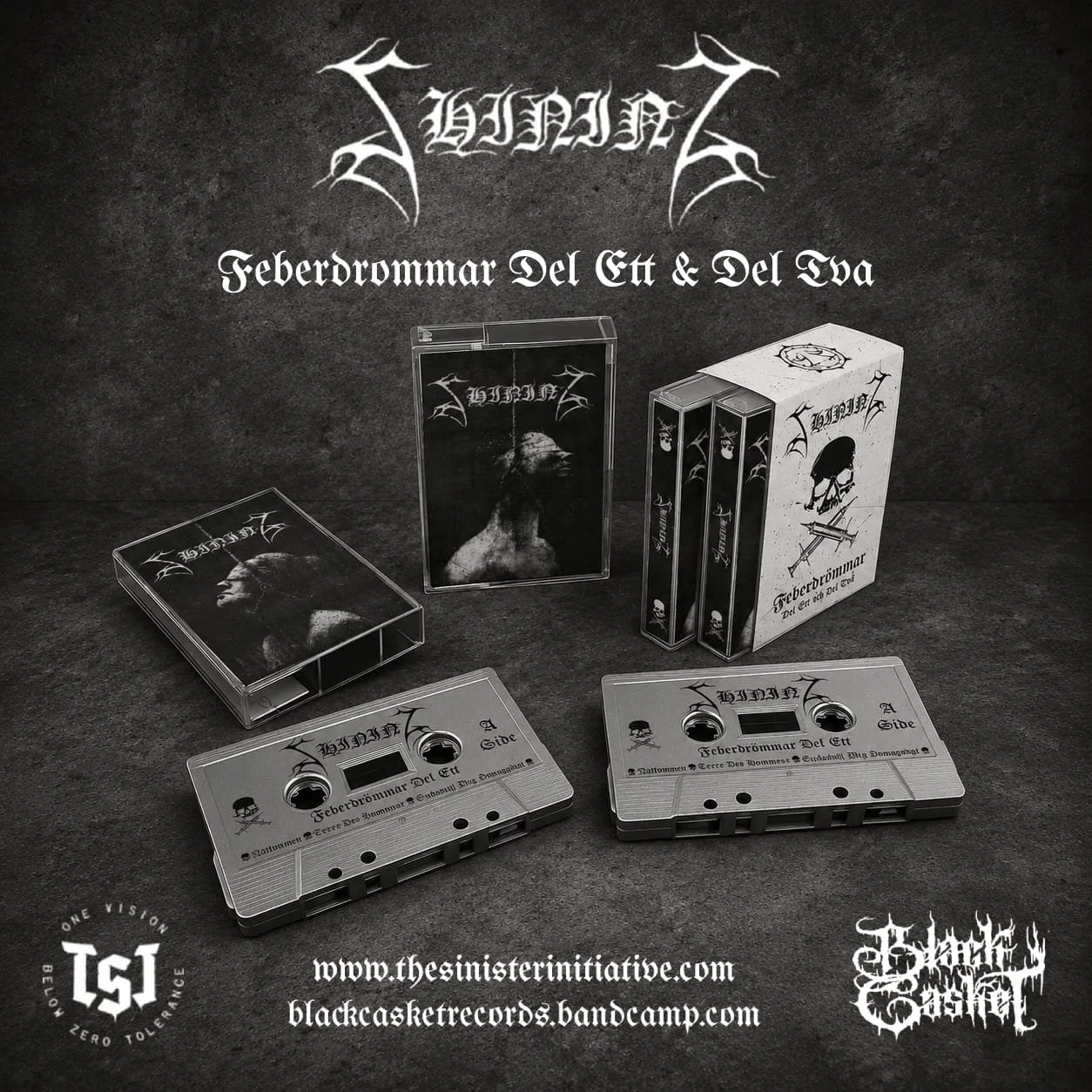 SHINING "Feberdrömmar Del Ett & Två" CASSETTE