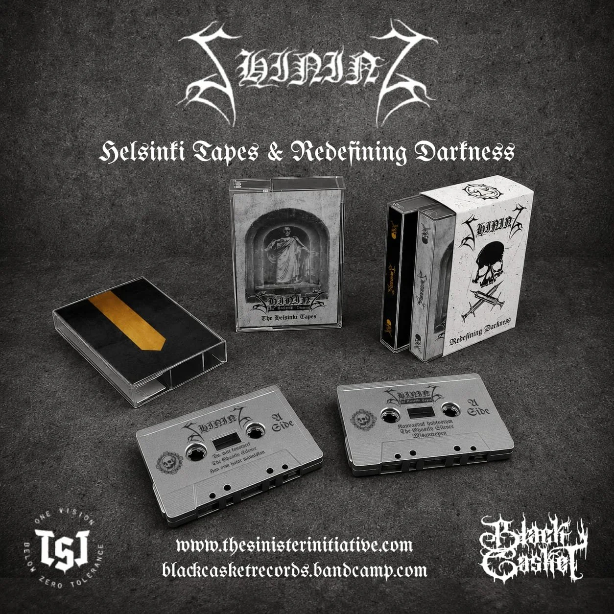 SHINING "Redefining Darkness / The Helsinki Tapes" CASSETTE