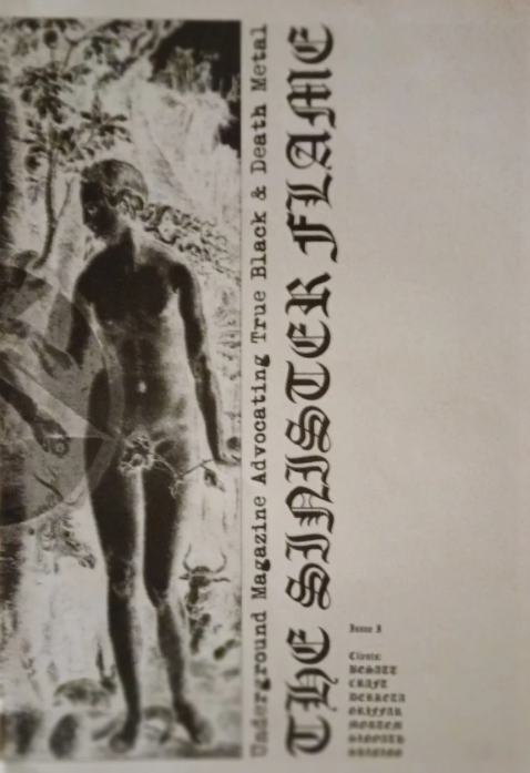 THE SINISTER FLAME Issue #1 (Rare)