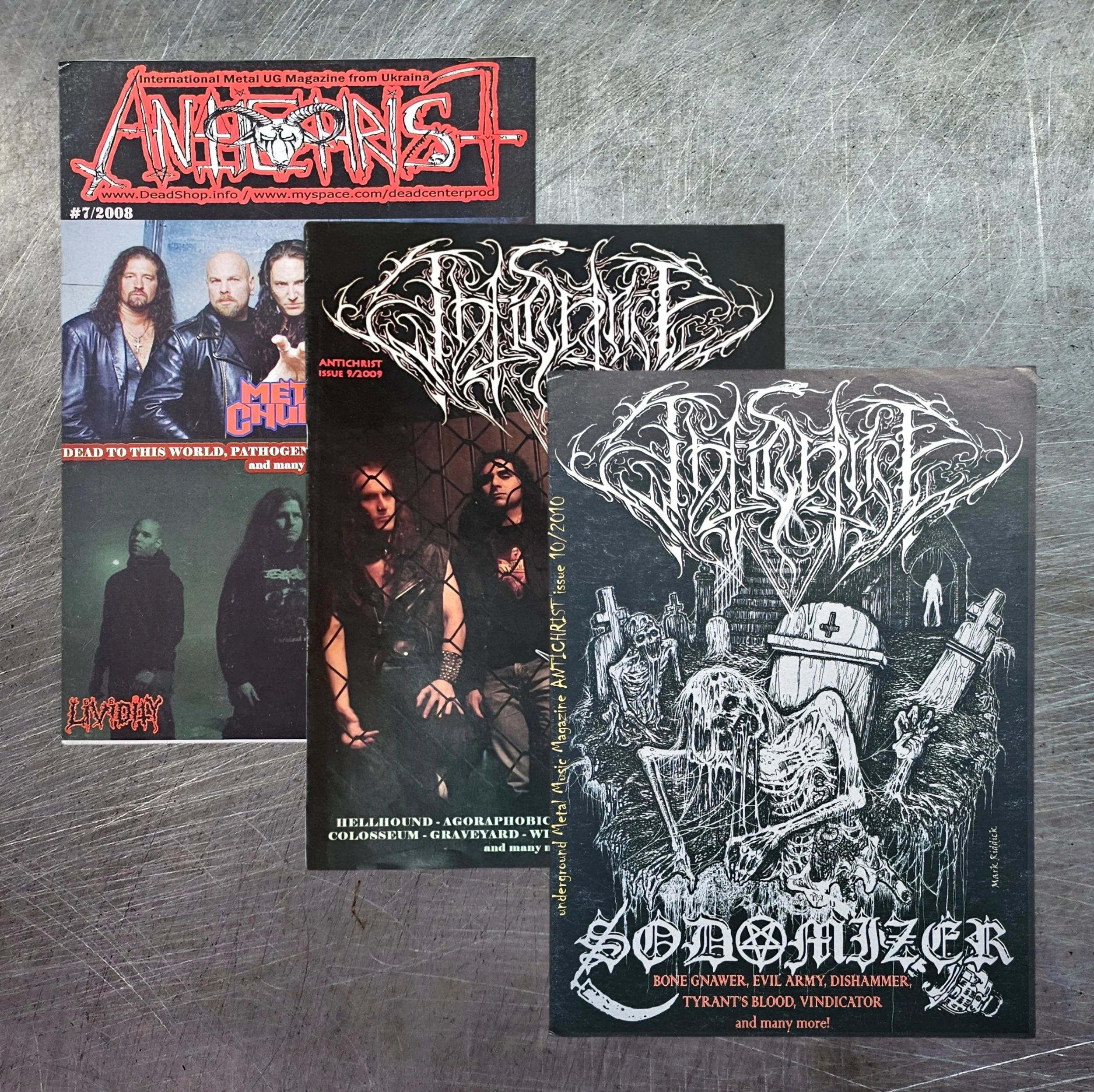 ANTICHRIST MAGAZINE Issue #7, #9, #10