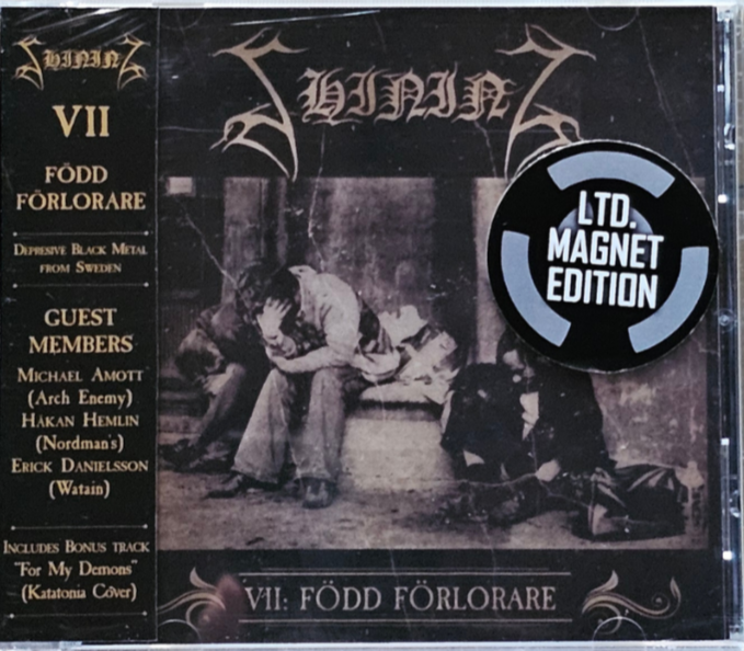 SHINING "VII / Född Förlorare" CD (Magnet Edition)