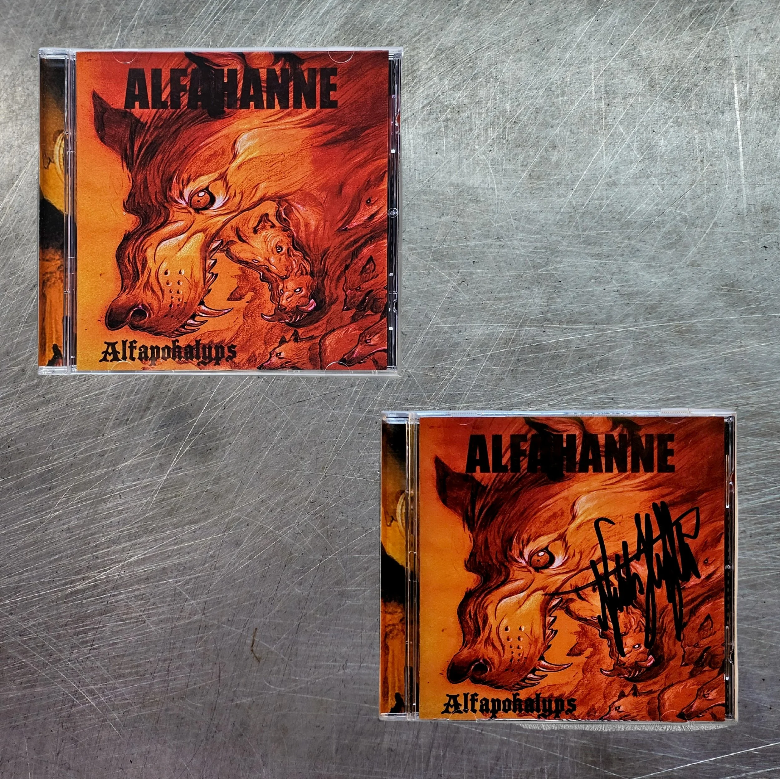 ALFAHANNE "Alfapokalyps" CD