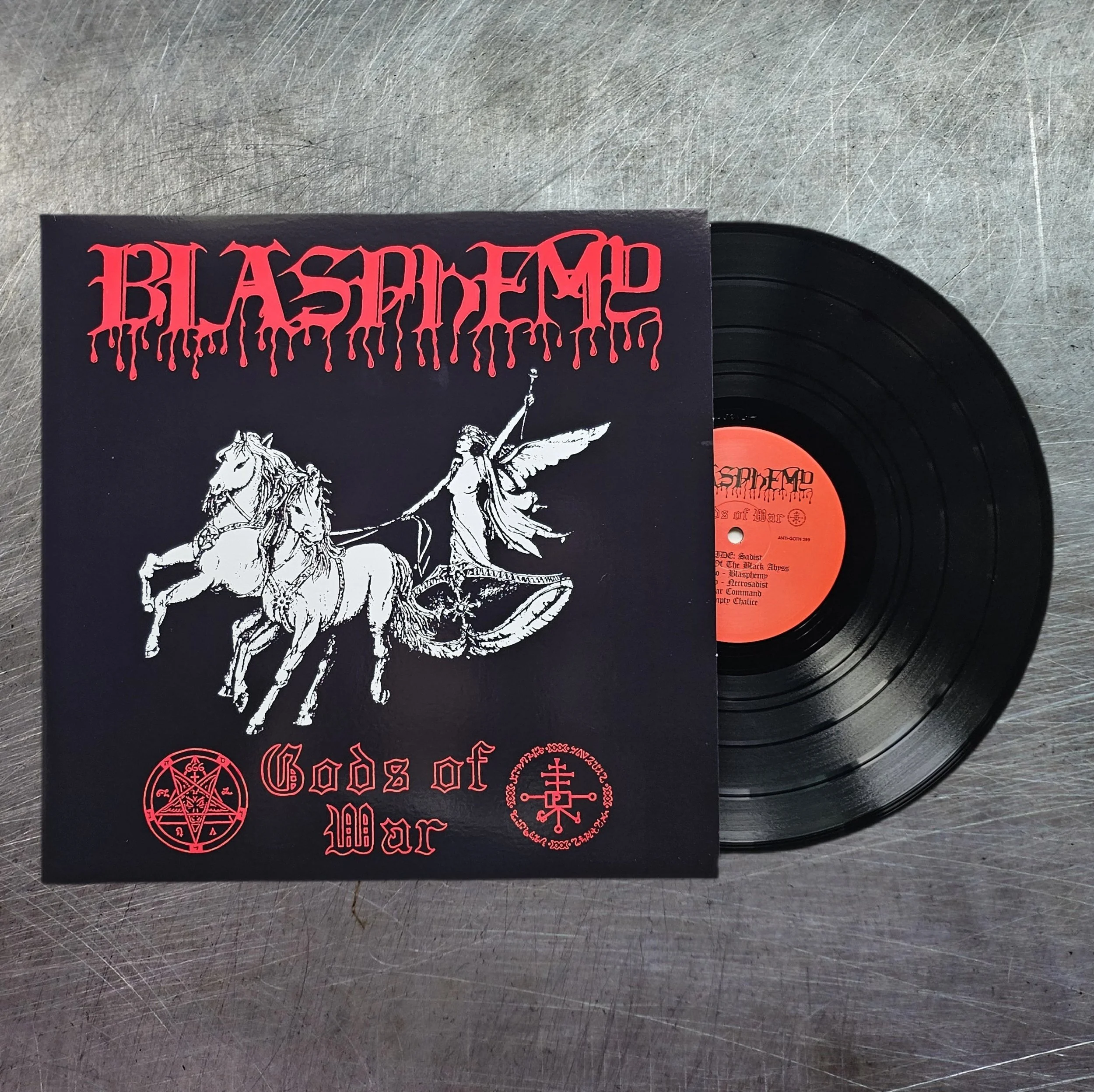 BLASPHEMY "Gods Of War" LP
