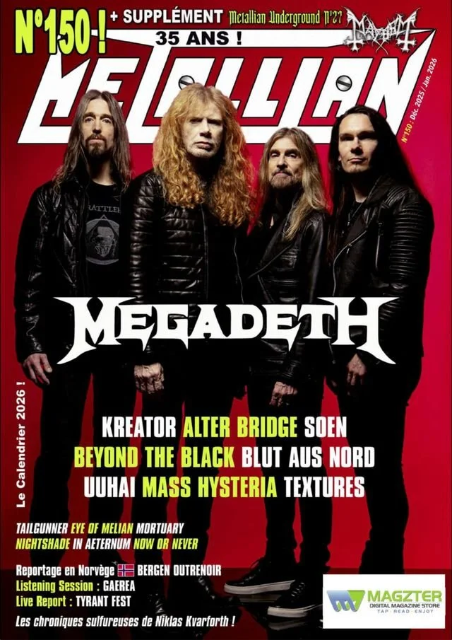METALLIAN MAGAZINE Issue #150 (French)