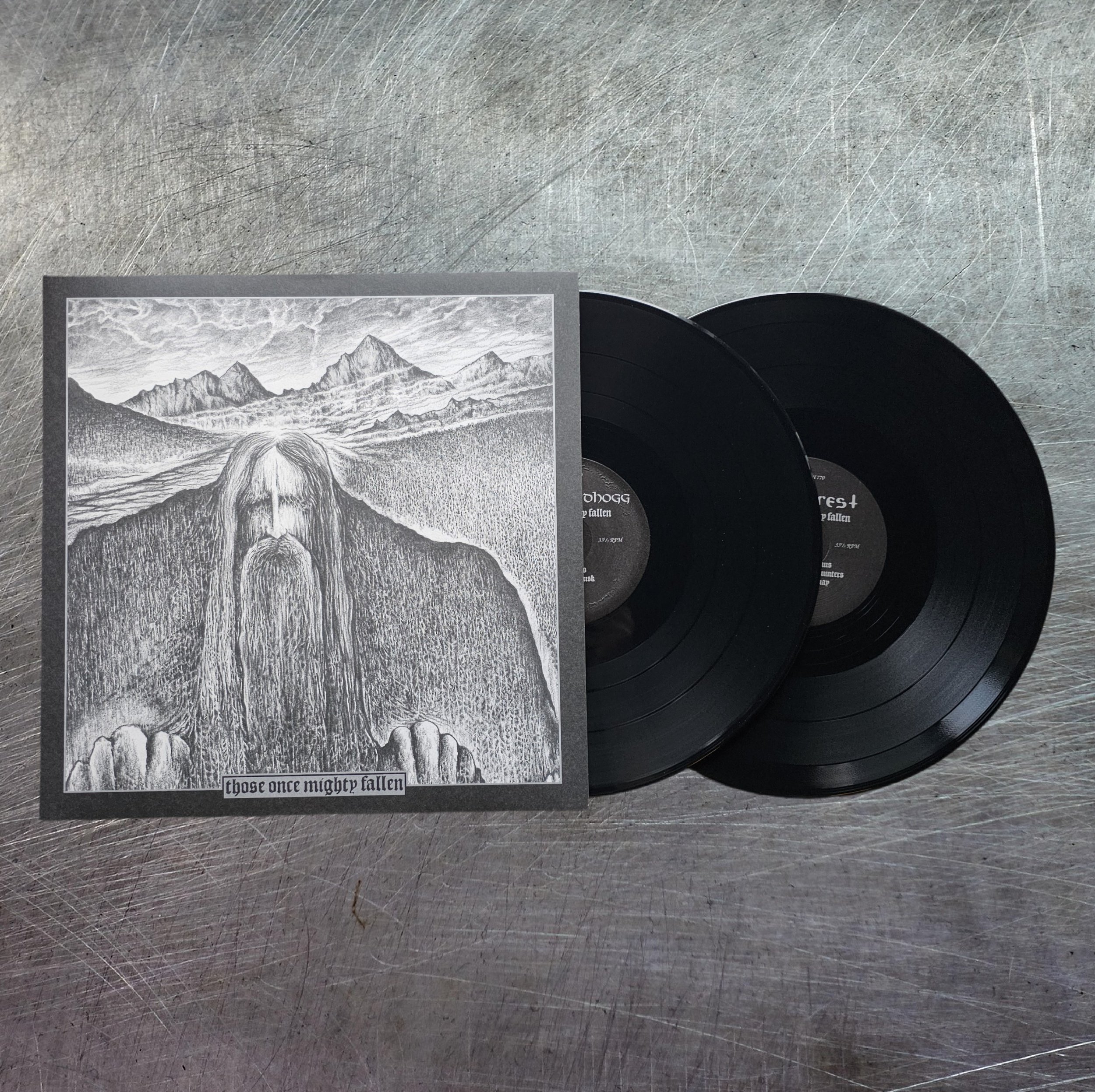 ILDJARN / HATE FOREST "Those Once Mighty Fallen" DLP