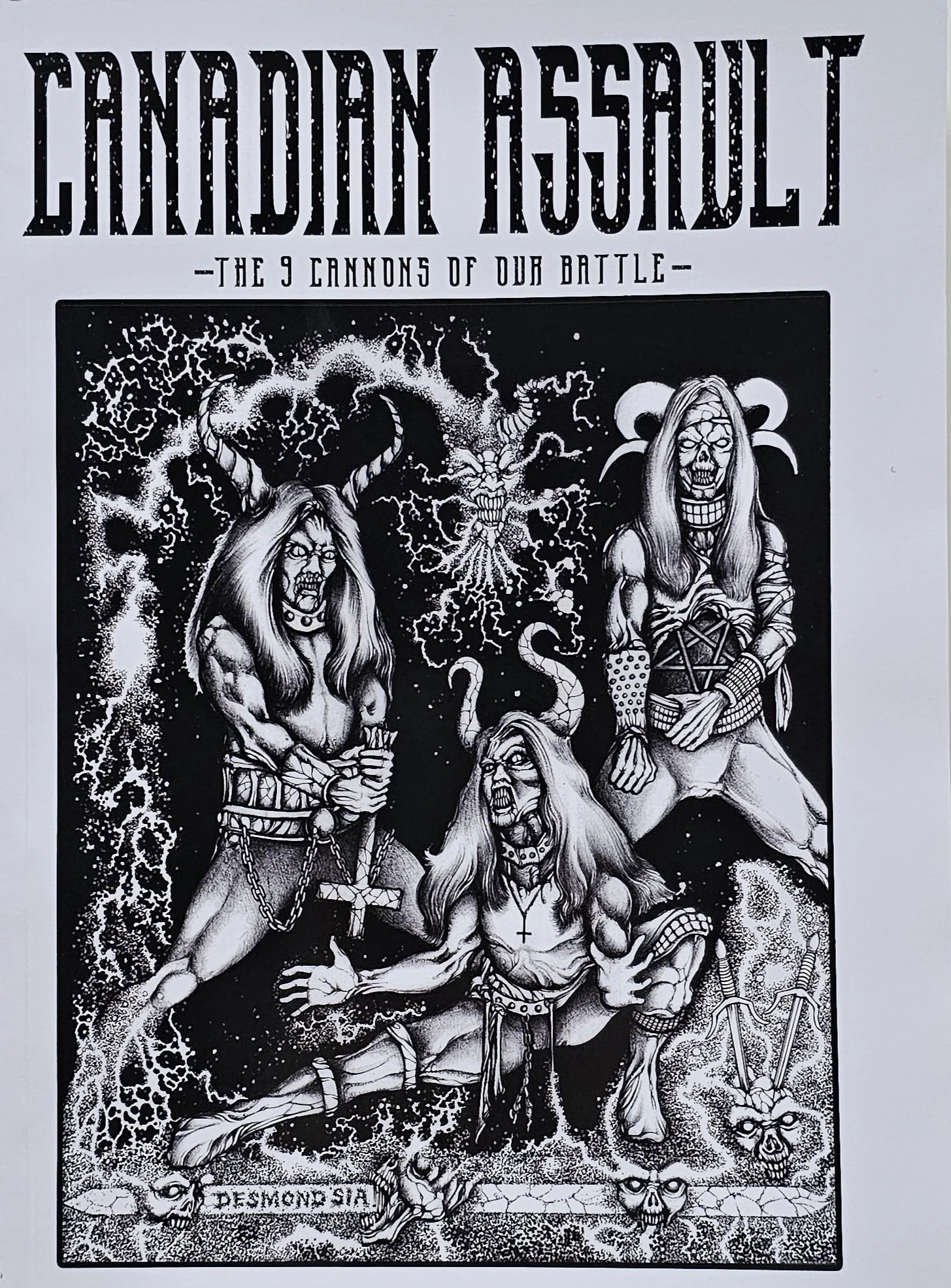 CANADIAN ASSULT (The 9 Cannons Of Our Battle) BOOK