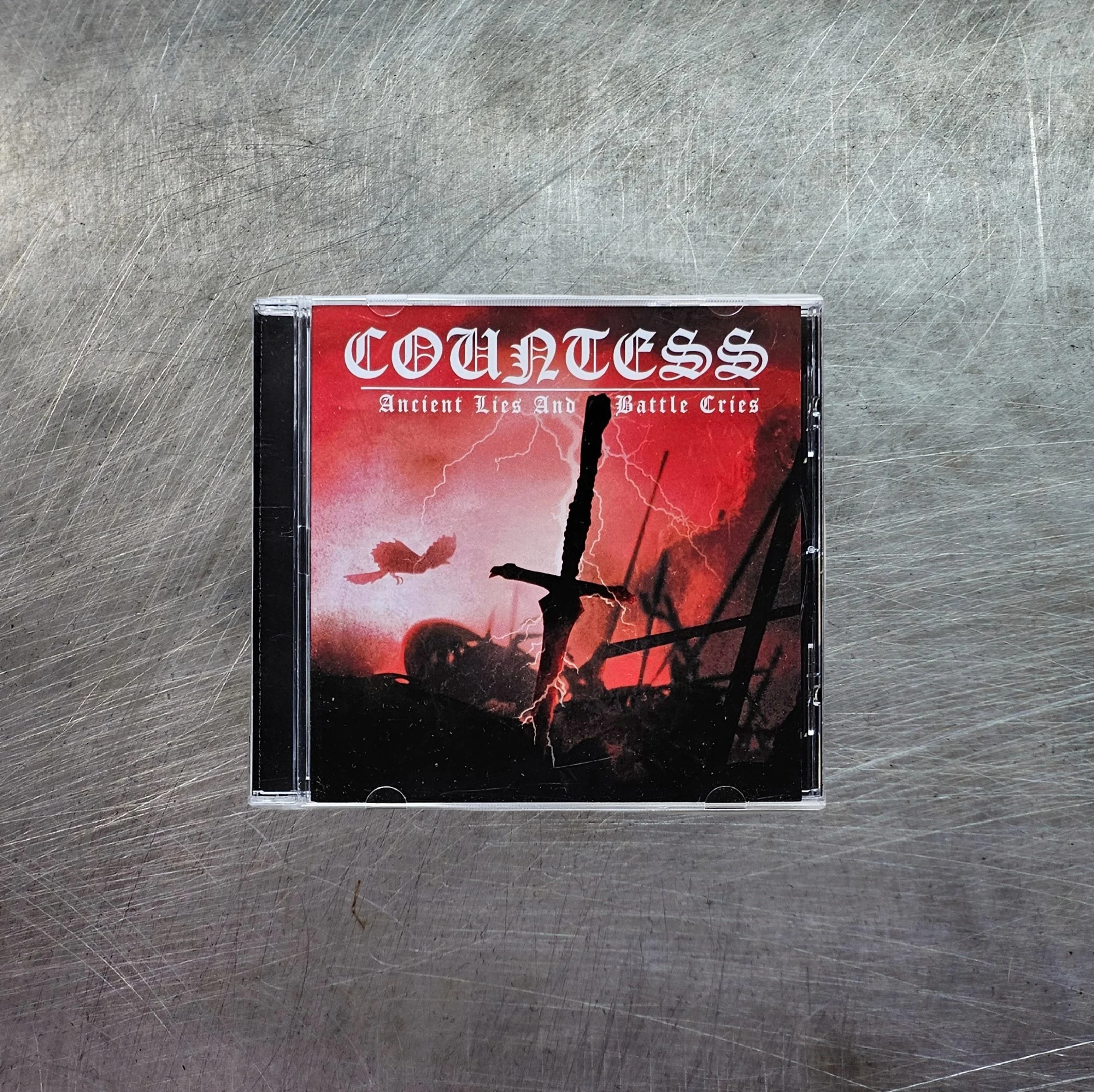 COUNTESS "Ancient Lies And Battle Cries" CD
