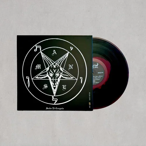 MANES/MANES "Solve Et Coagula" LP Black / Purple Splatter