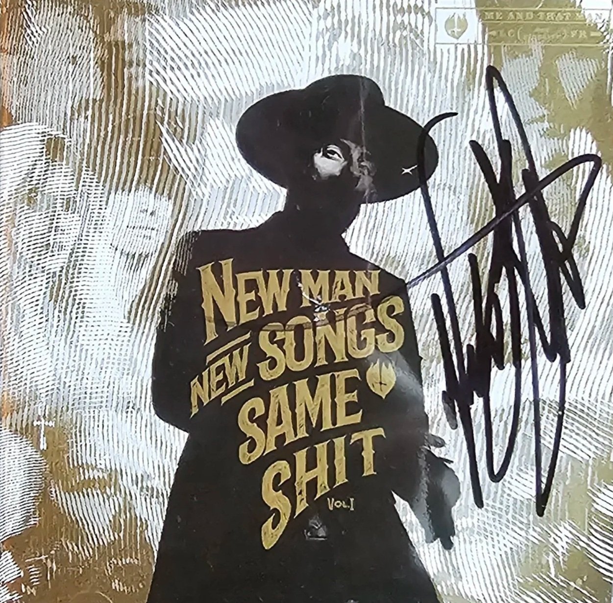 ME AND THAT MAN "New Man, New Songs, Same Shit. Vol 1" CD Signed by Niklas Kvarforth