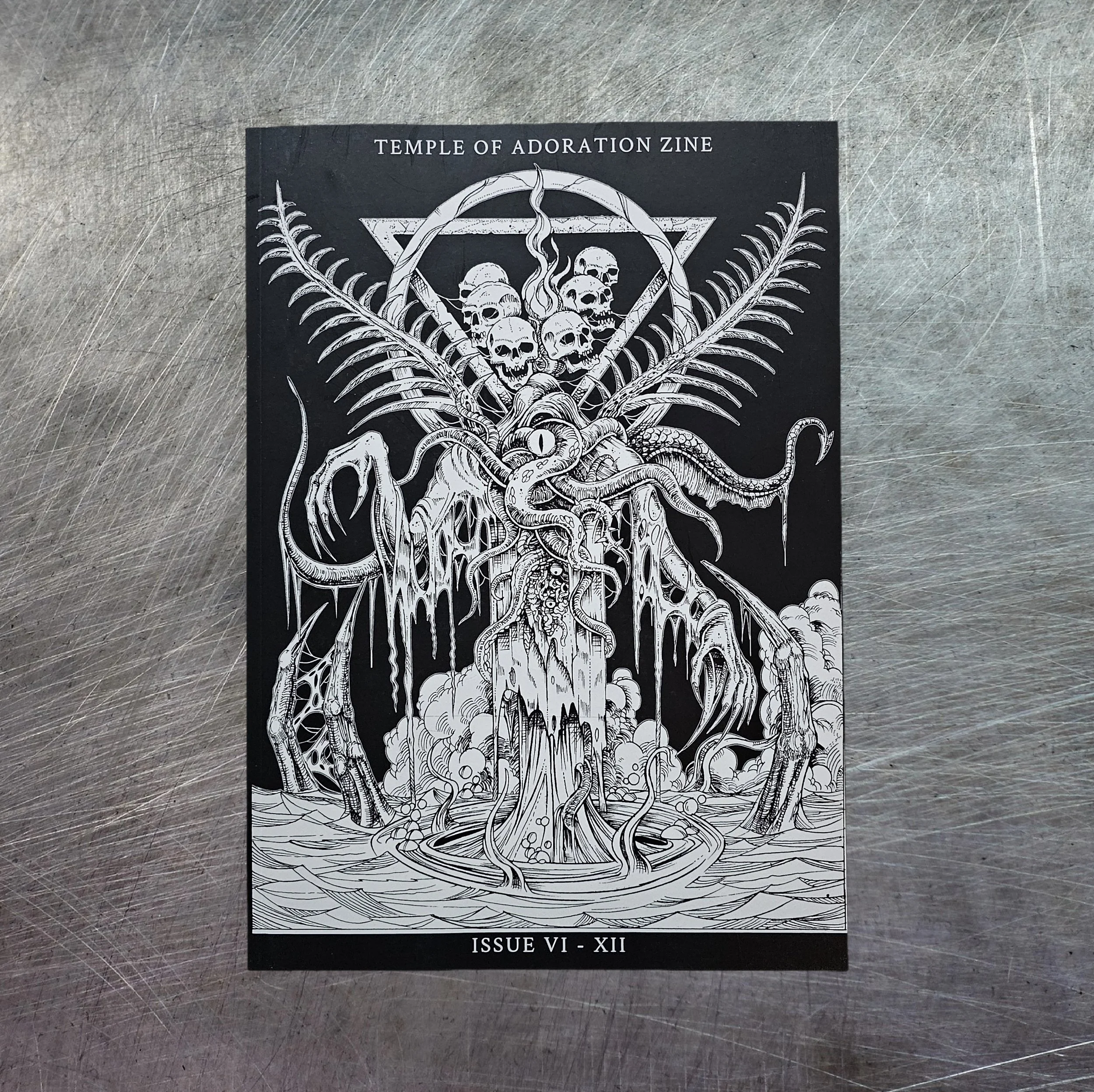 TEMPLE OF A ADORATION ZINE Issue VI - XII BOOK