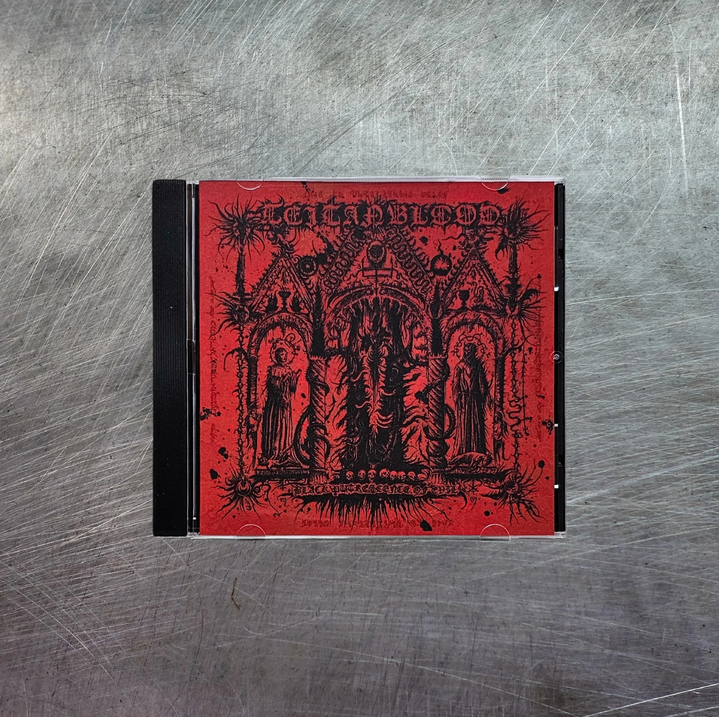 TEITANBLOOD "Black Putrescence Of Evil" CD