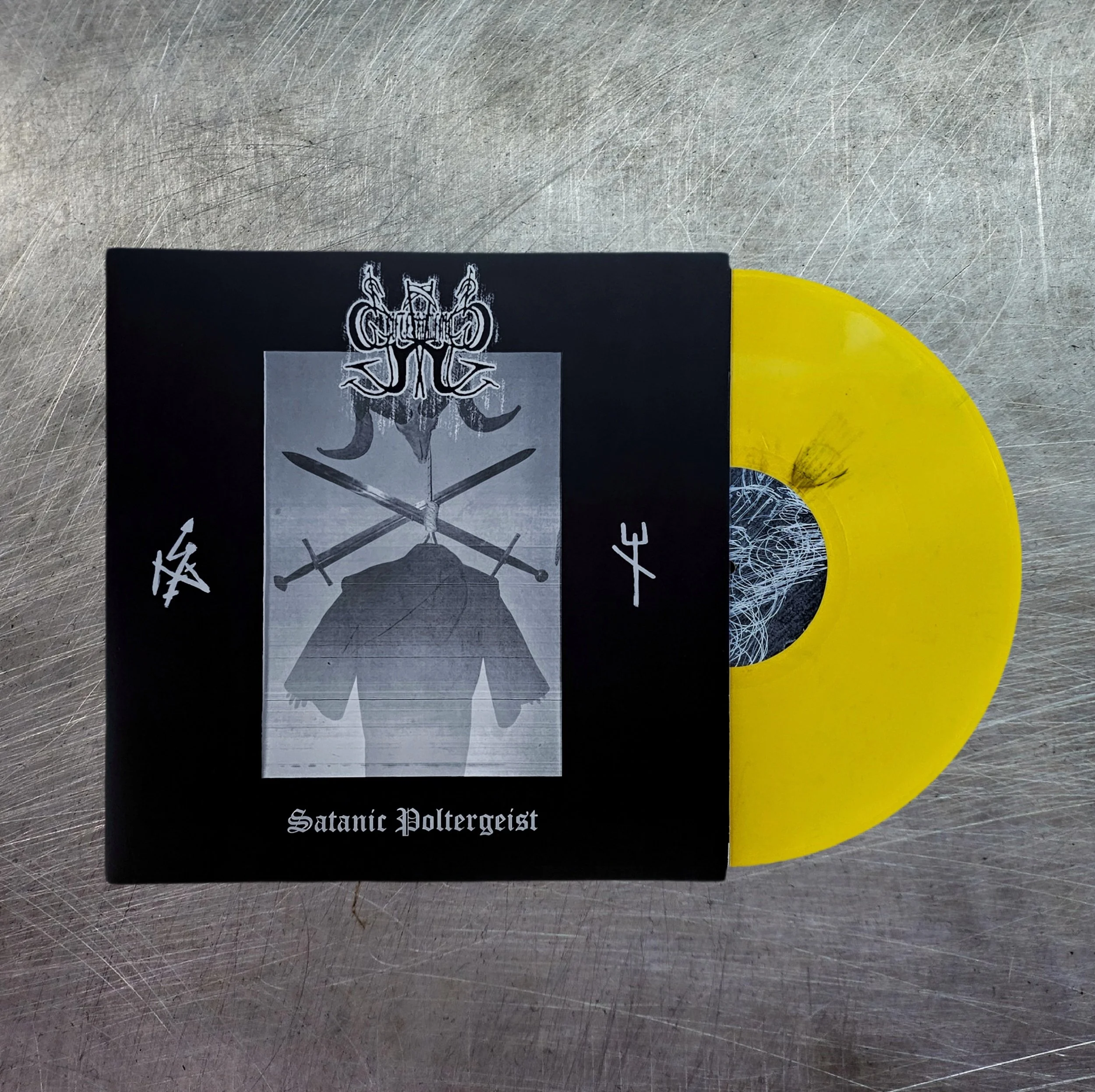 GRIFTESKYMFNING "Satanic Poltergeist" LP