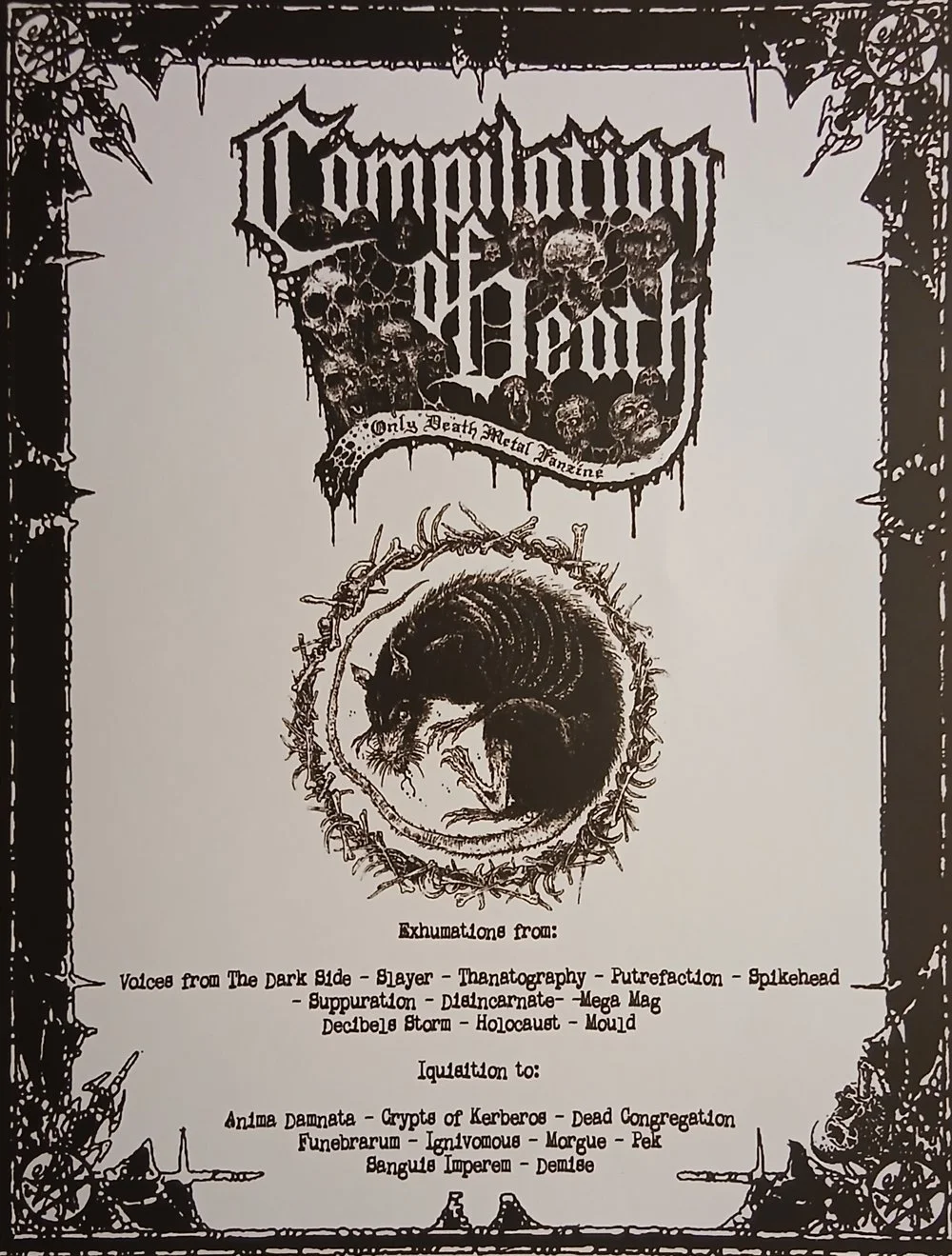COMPILATION OF DEATH Issue #1 BOOK