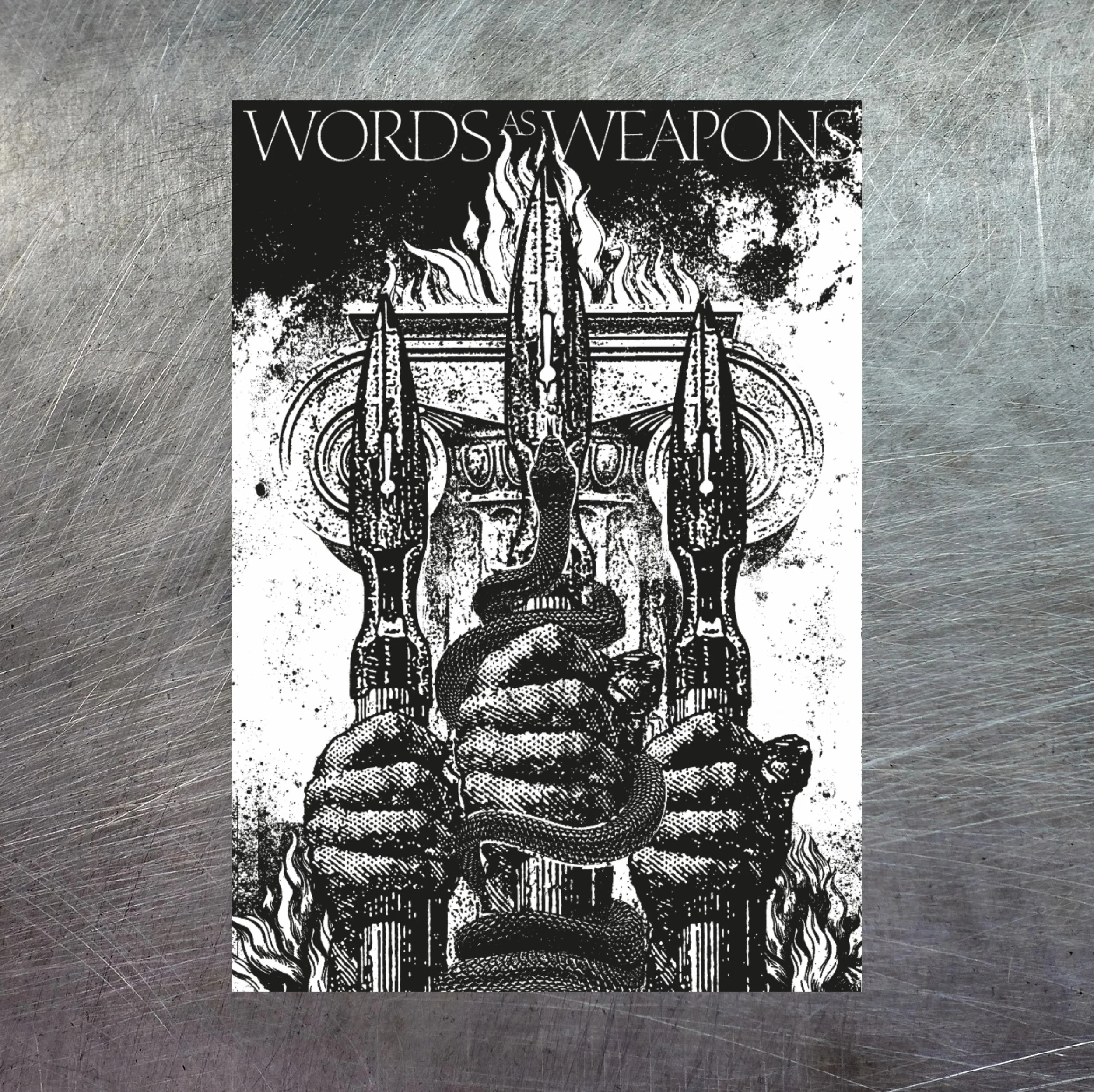 WORDS AS WEAPONS Issue #1