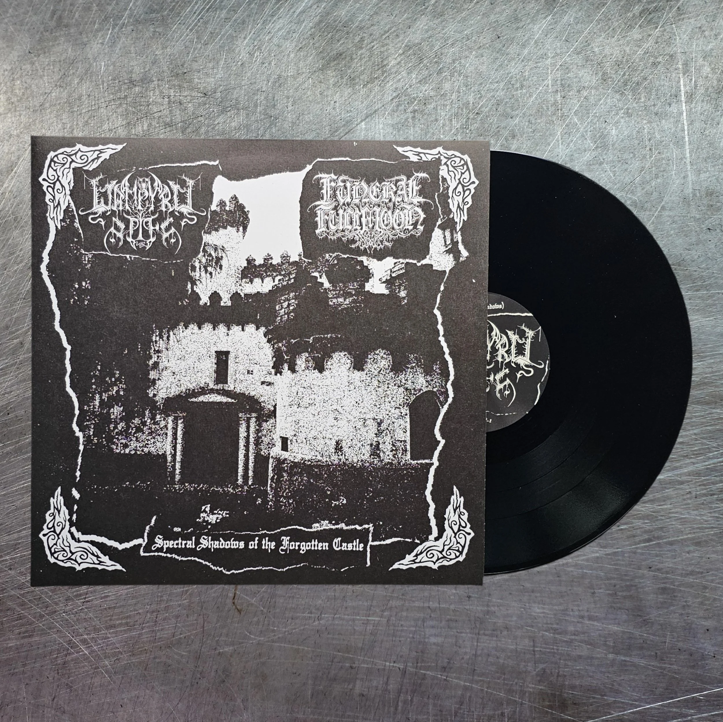 WAMPYRIC RITES / FUNERAL FULLMOON "Spectral Shadows Of The Forgotten Castle" LP
