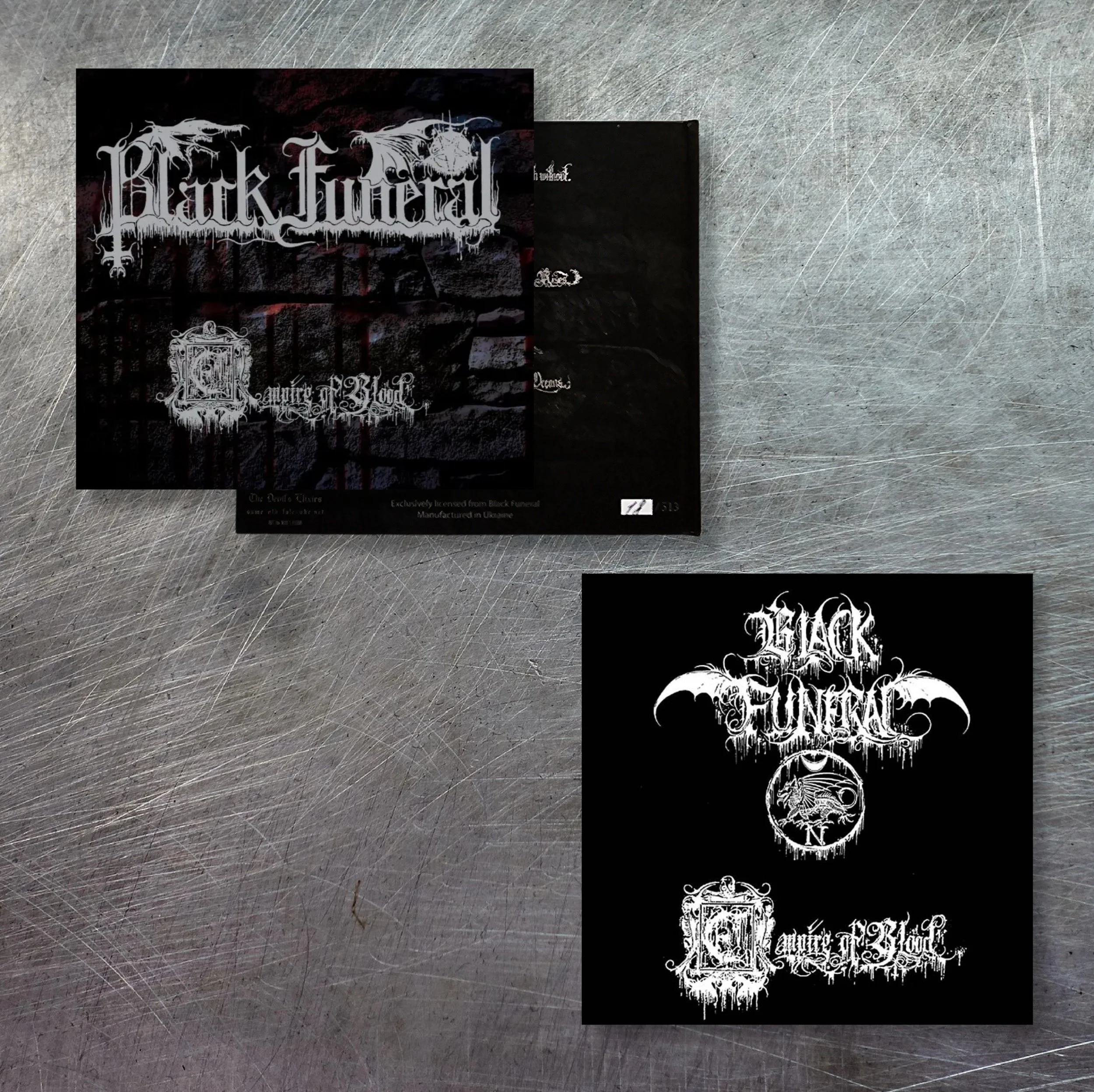 BLACK FUNERAL "Empire Of Blood" DIGIBOOK / CD