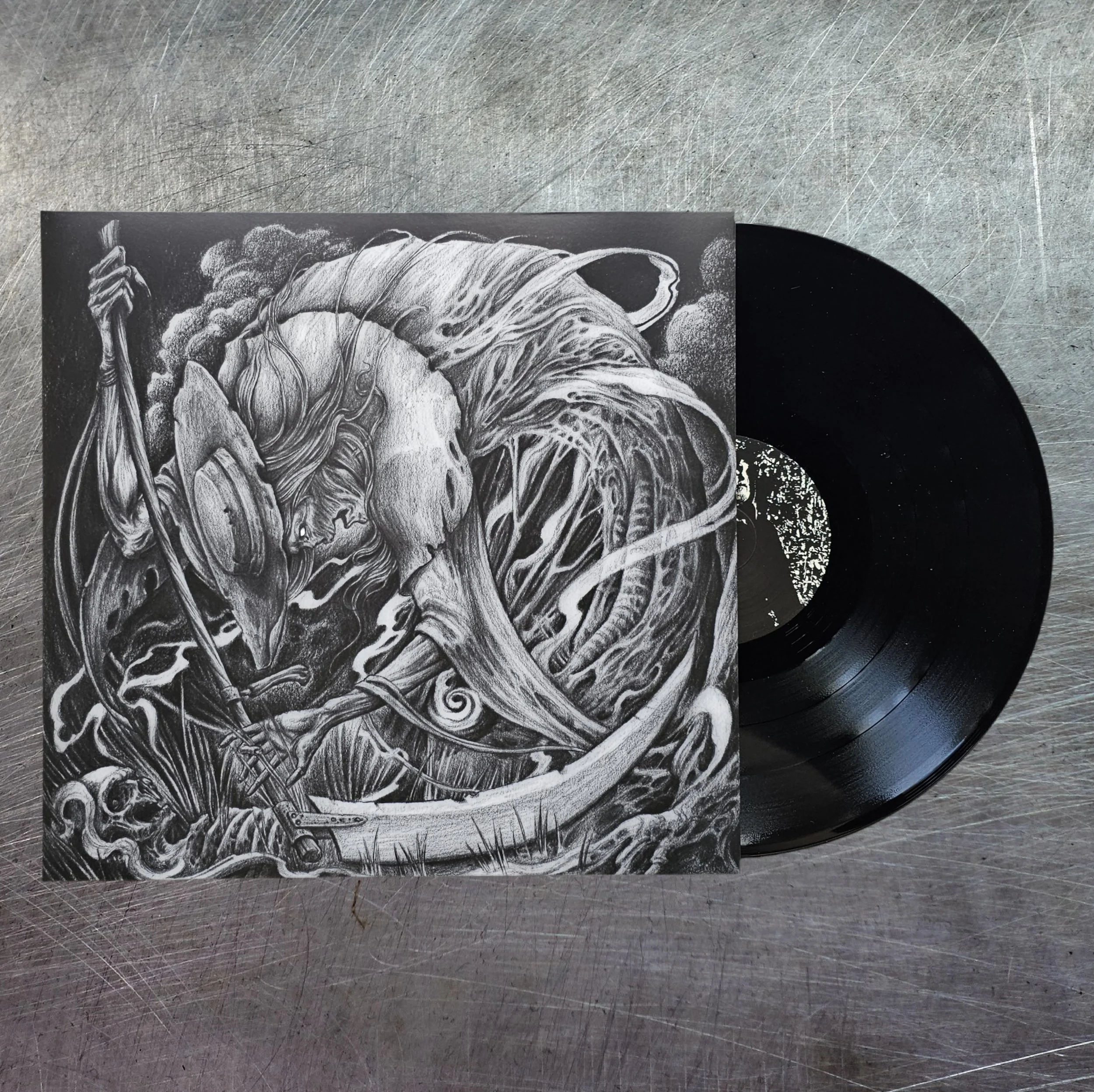 BLACK FUNERAL "Ankou And The Death Fire" LP