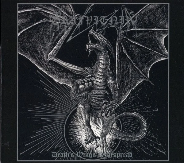 GRAFVITNIR "Death's Wings Widespread" PLP Red / Black galaxy