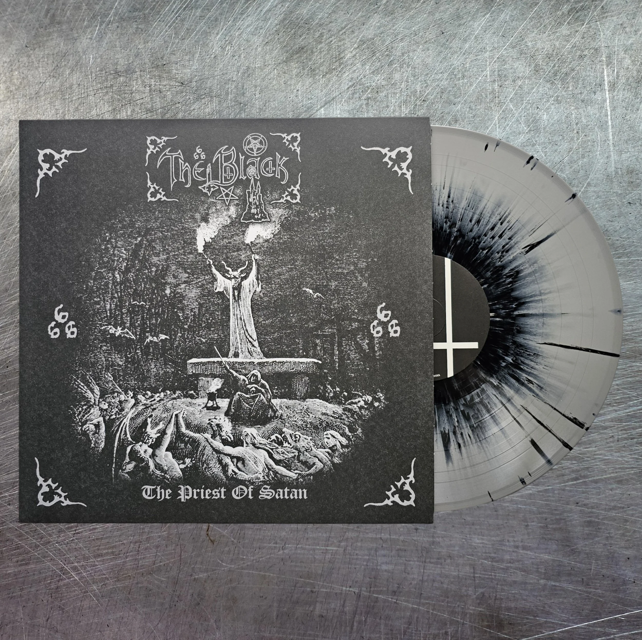 THE BLACK "The Priest Of Satan" LP