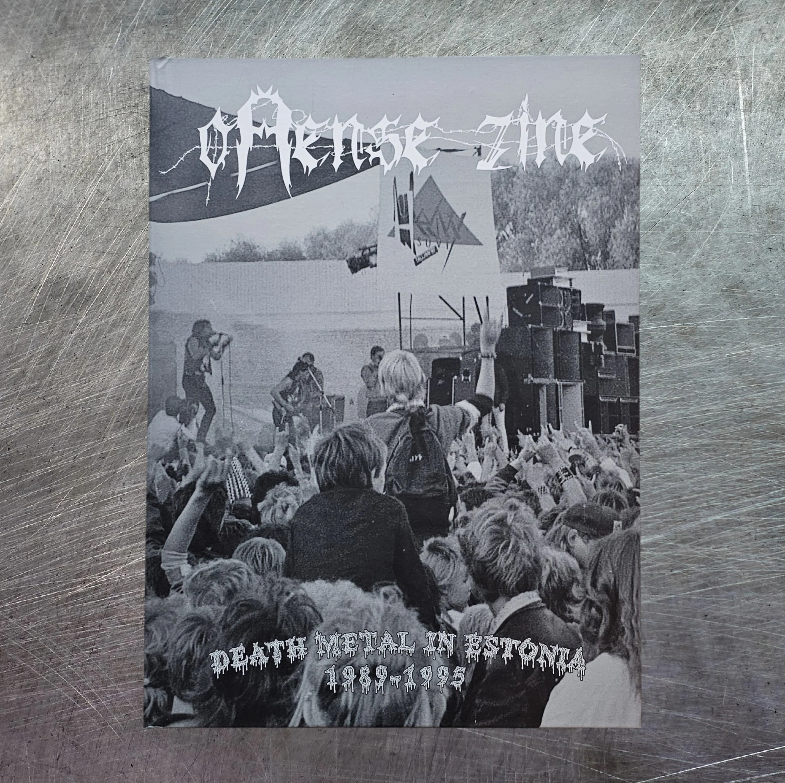 OFFENSE ZINE Issue #4 BOOK +  CD Included
