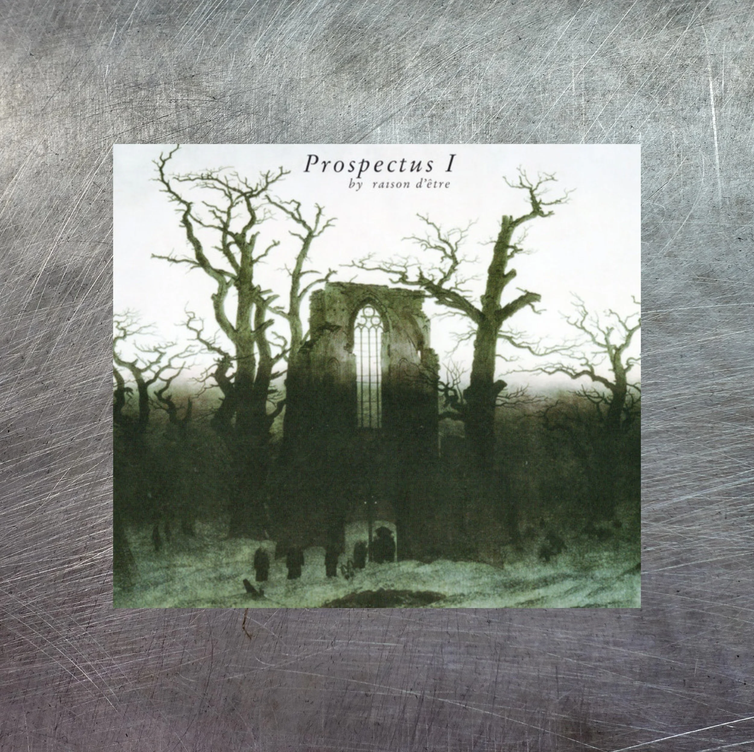 RAISON D'ÊTRE "Prospectus I" DOUBLE DIGIPAK