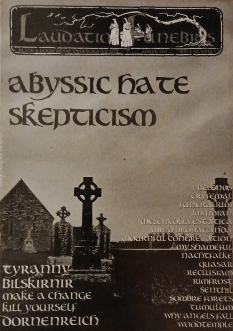 LAUDATIO FUNEBRIS ZINE Issue #1