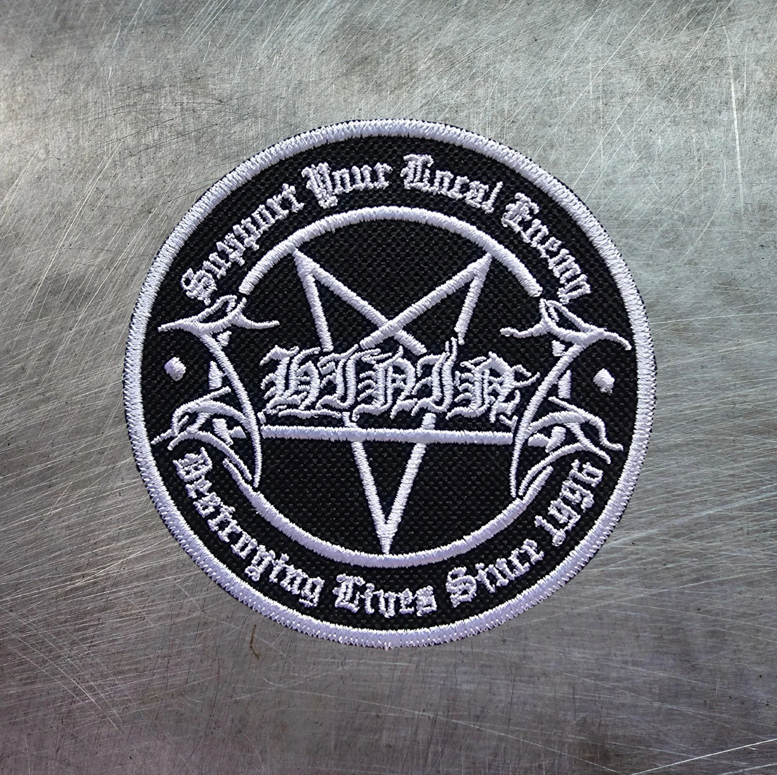 SHINING "Support Your Local Enemy, Destroying Lives Since 1996" PATCH