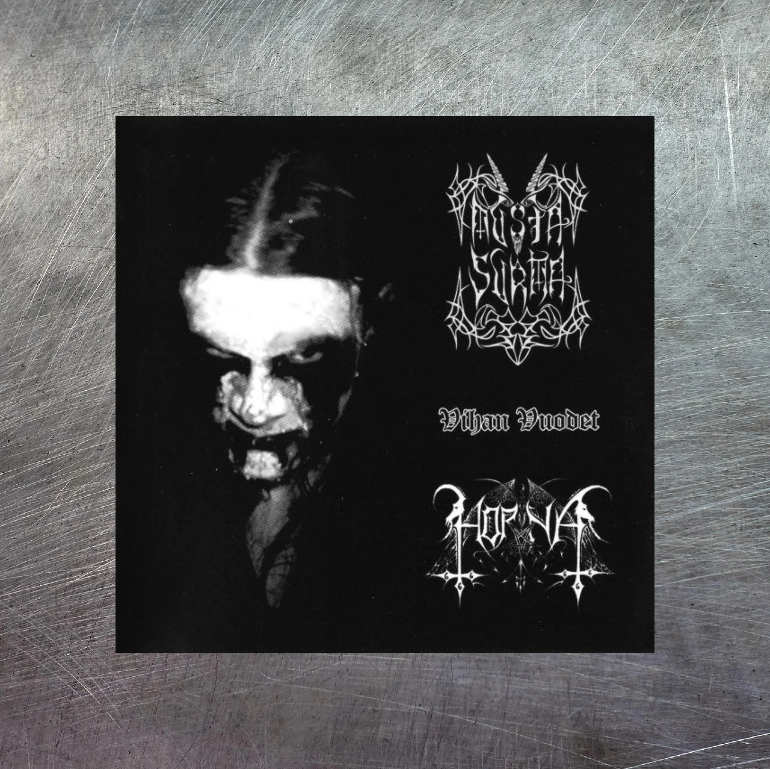 HORNA / MUSTA SURMA "Vihan Vuodet" CD