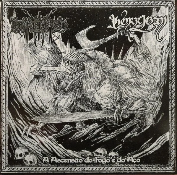 MAYHEMIC TRUTH / MORRIGAN "A Ascensão Do Fogo E Do Aço" LP