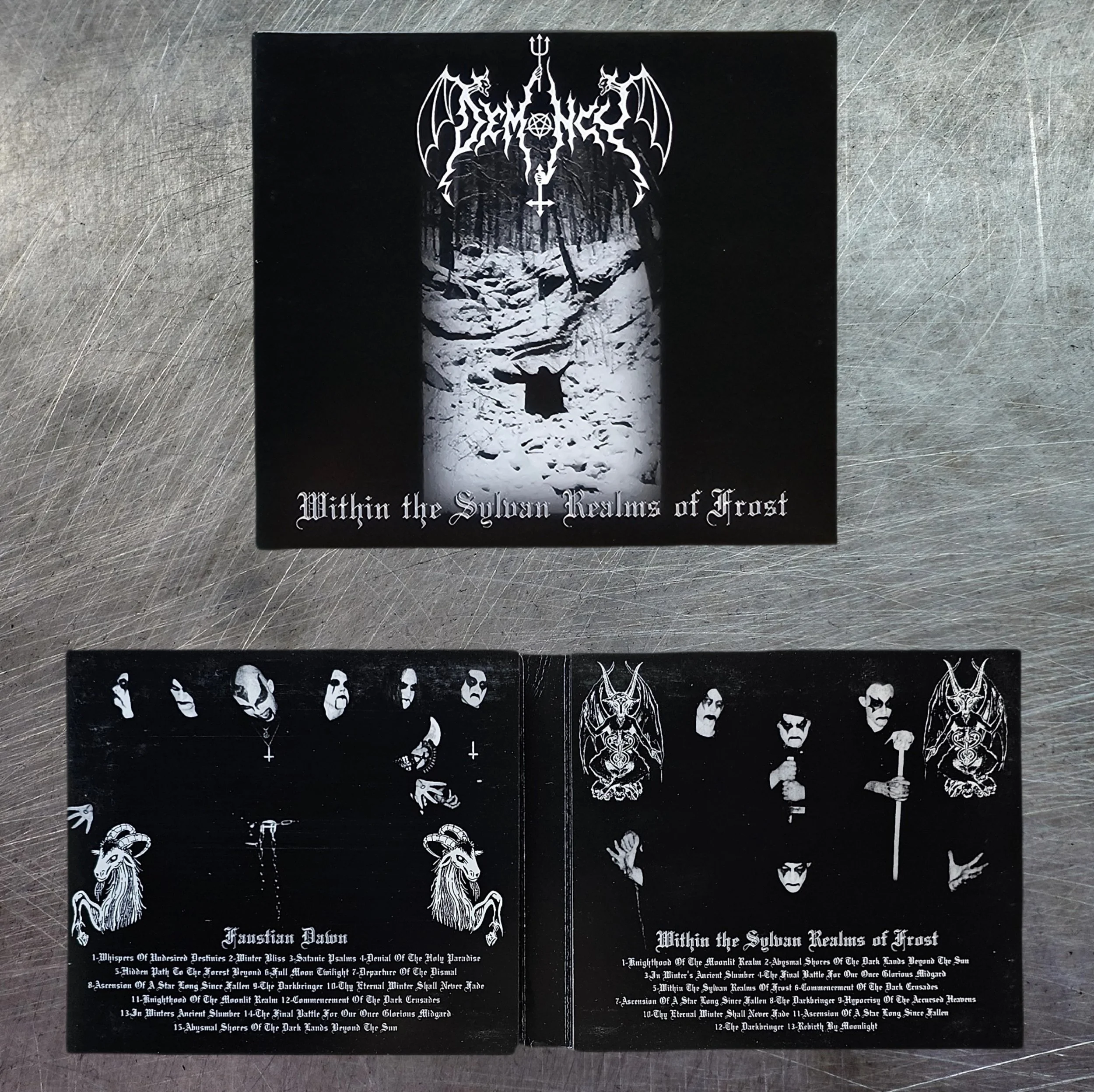 DEMONCY "Faustian Dawn / Within The Sylvan Realms Of Frost" DOUBLE DIGIPAK