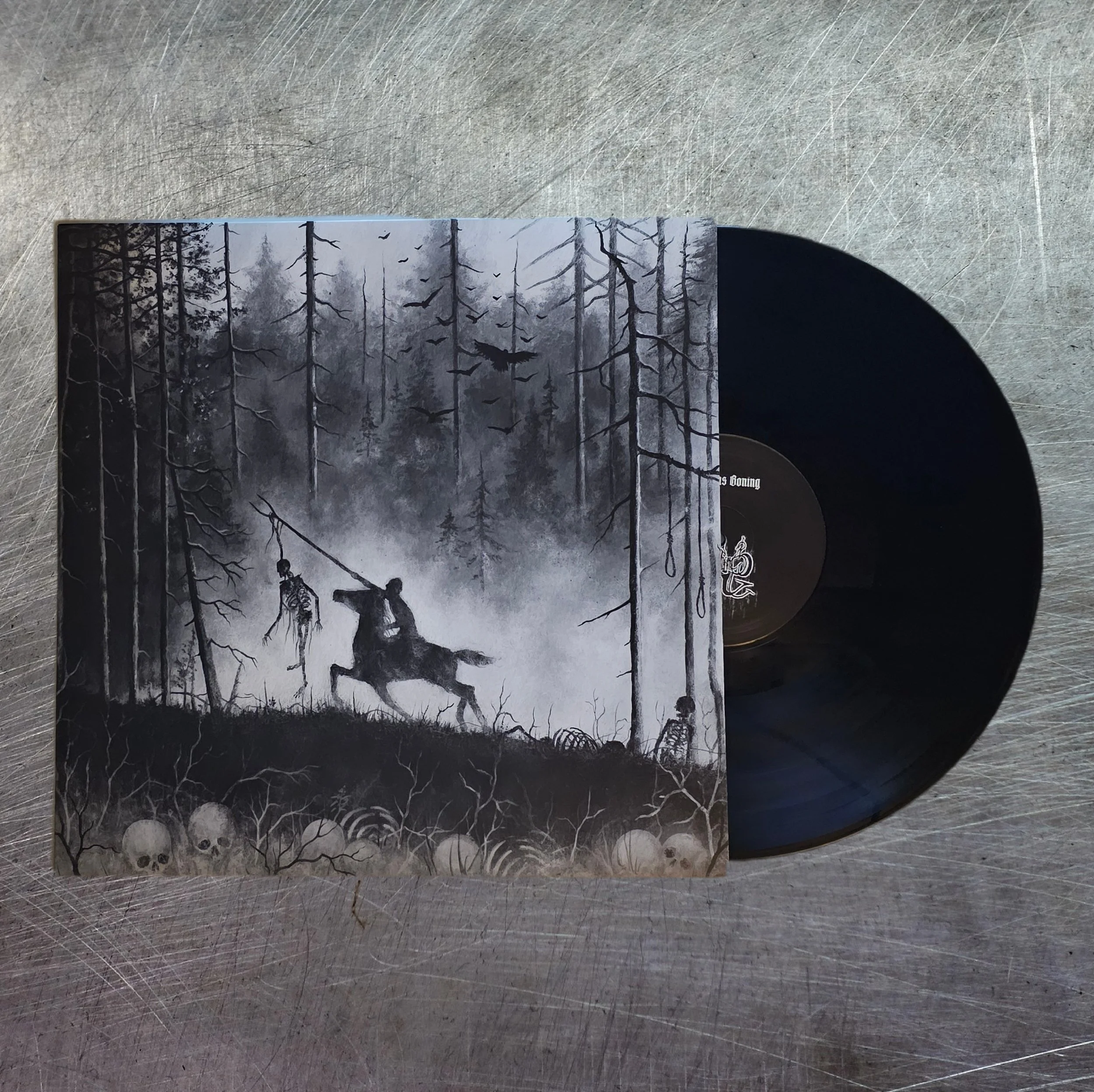 GRIFTESKYMFNING "Djävulens Boning" LP