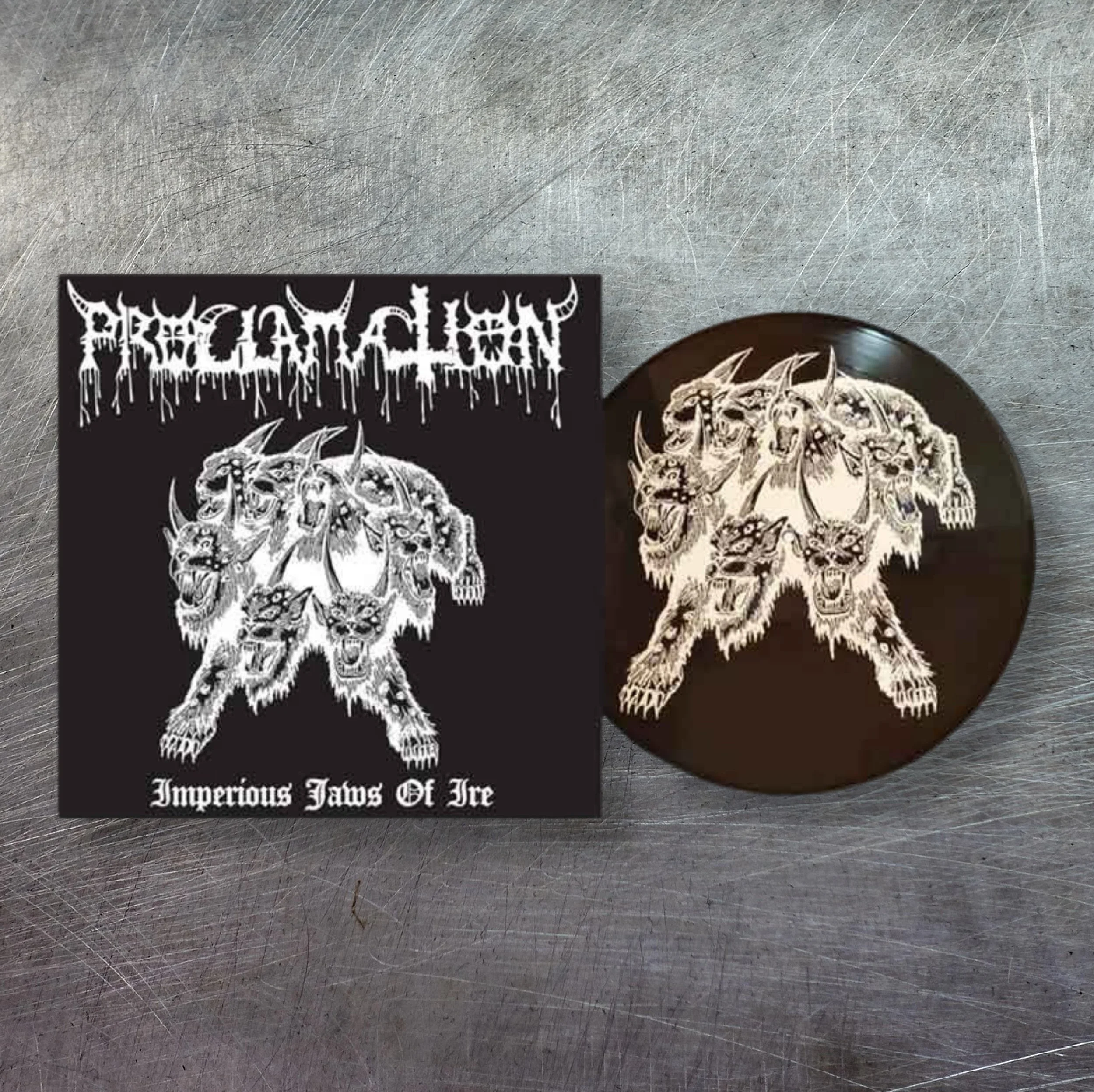 PROCLAMATION "Imperious Jaws Of Ire" LP Picture Disc