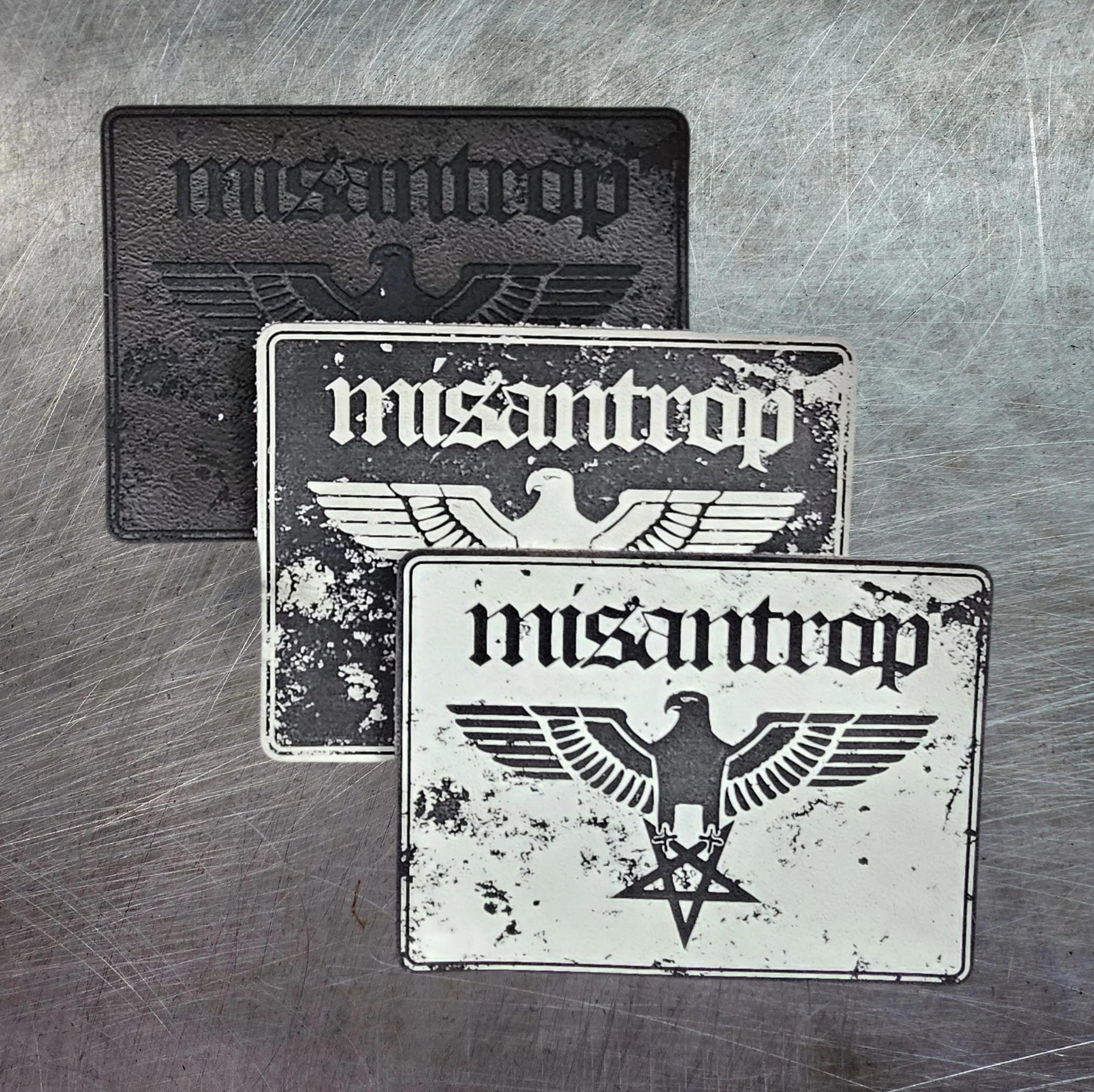 SHINING "Misantrop" LEATHER PATCH