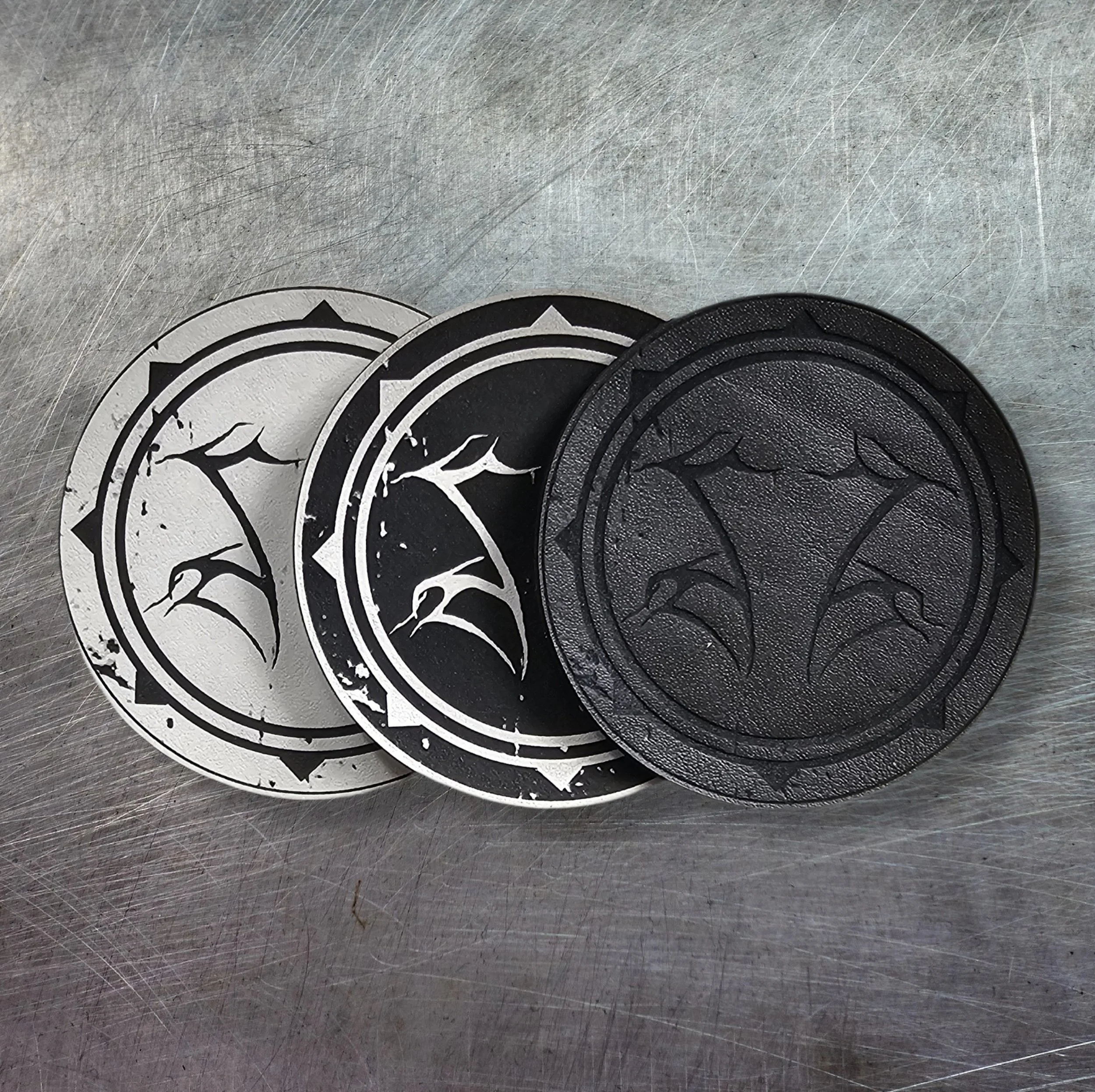 SHINING "SG Symbol" LEATHER PATCH