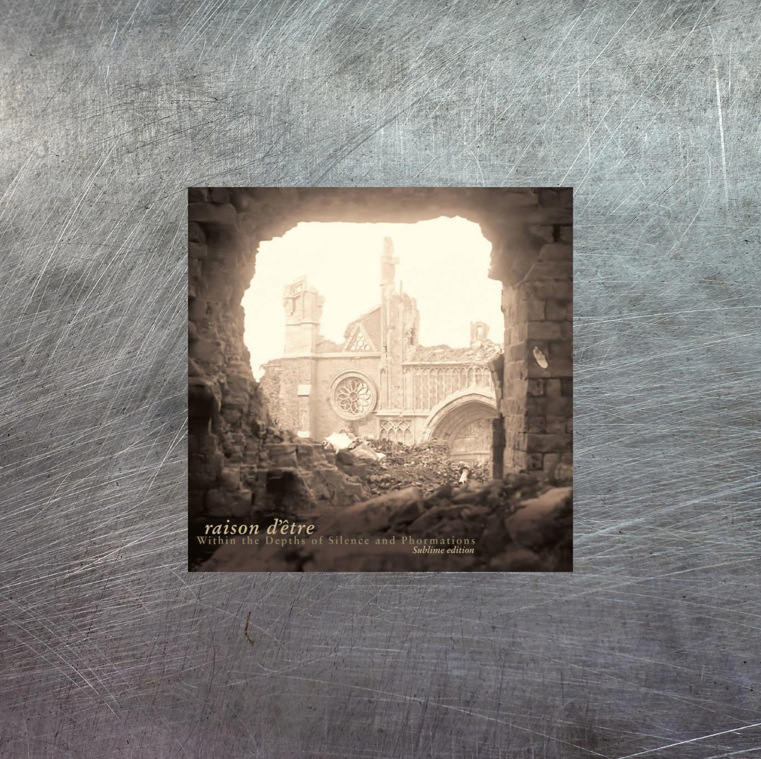 RAISON D'ETRE "Within The Depths Of Silence And Phormations" 3xCD DIGIPAK